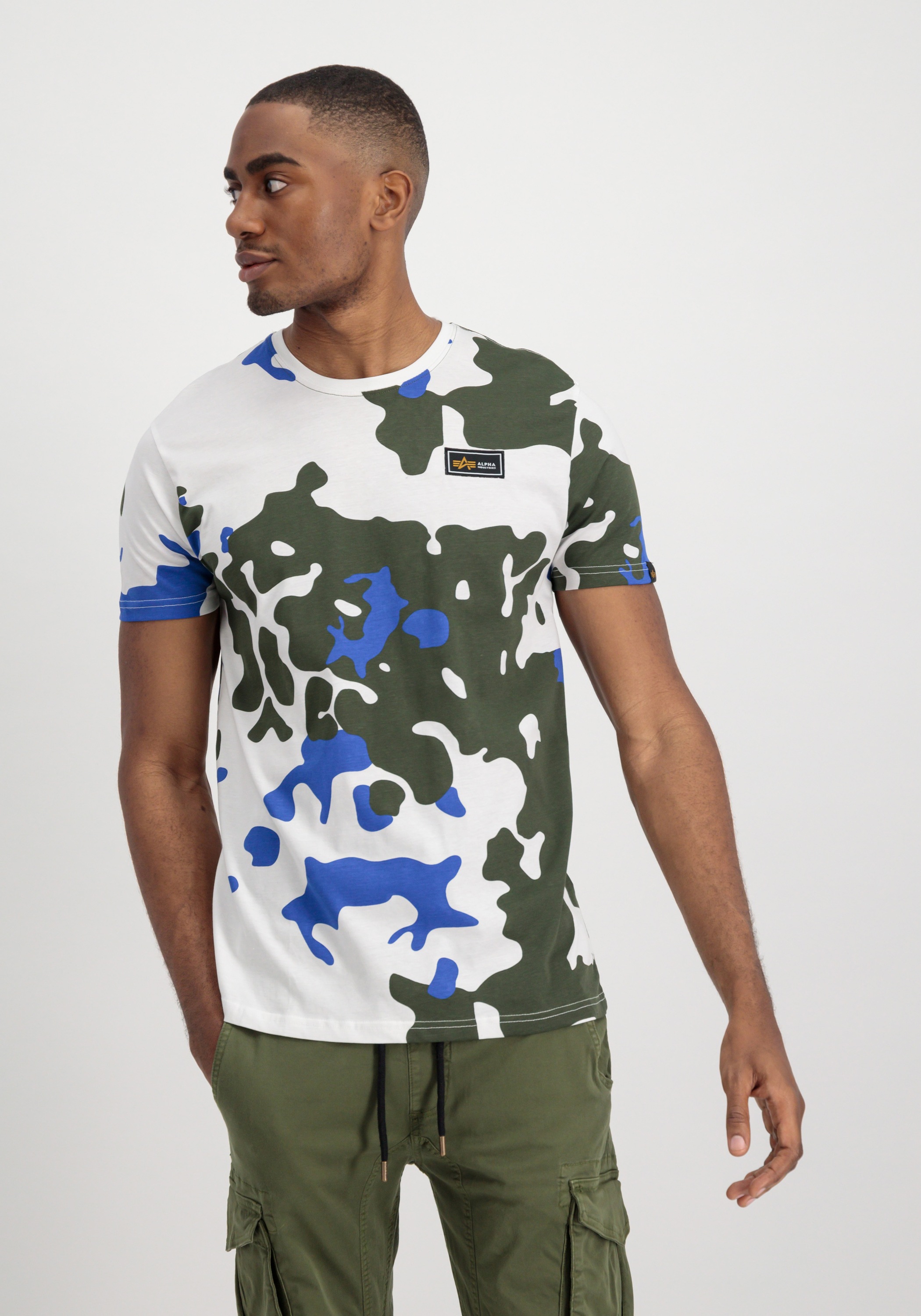 Alpha Industries T-Shirt "Alpha Industries Men - T-Shirts Tactical Camo T-S günstig online kaufen