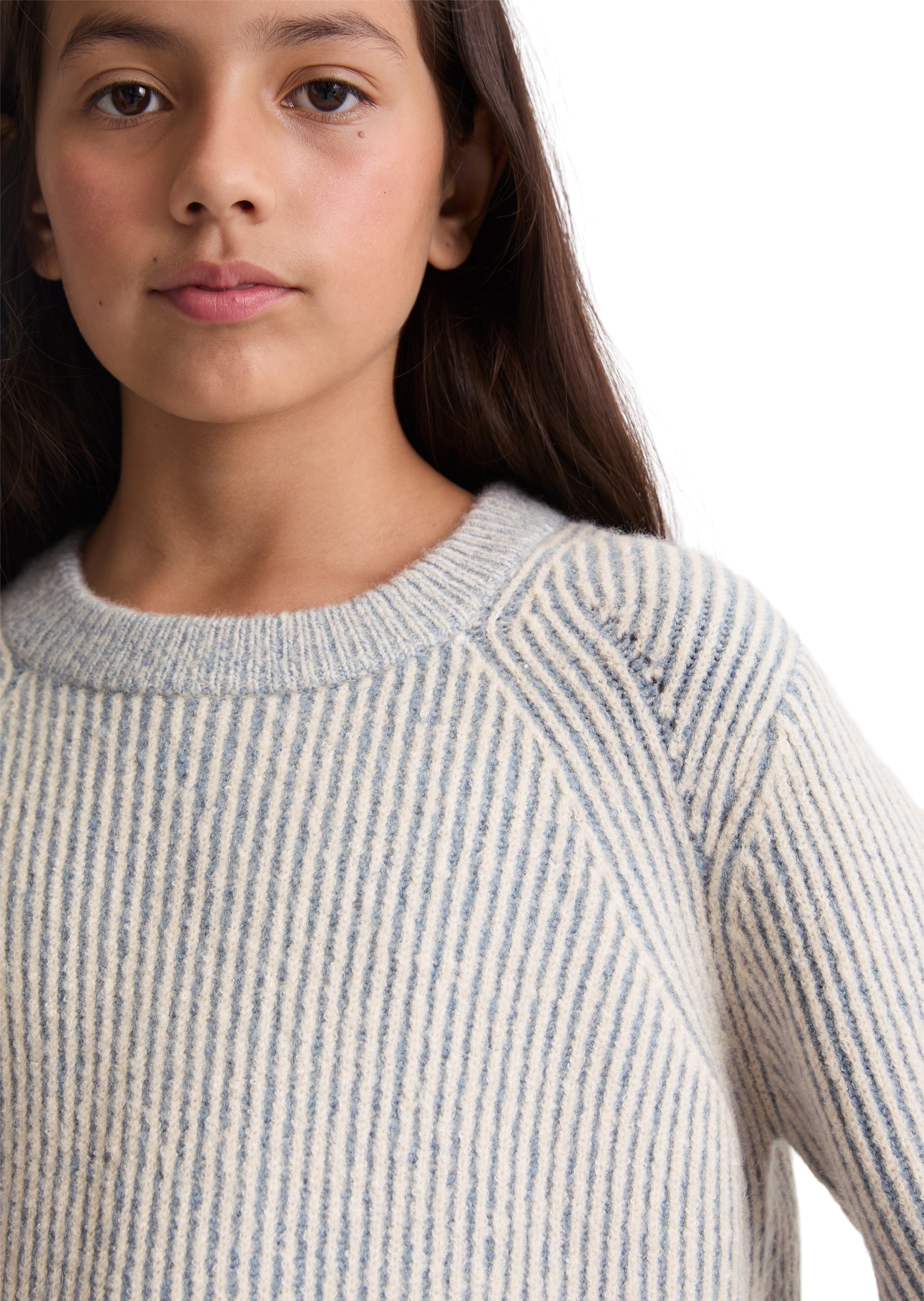 Marc O'Polo Strickpullover »zweifarbig gestreift«