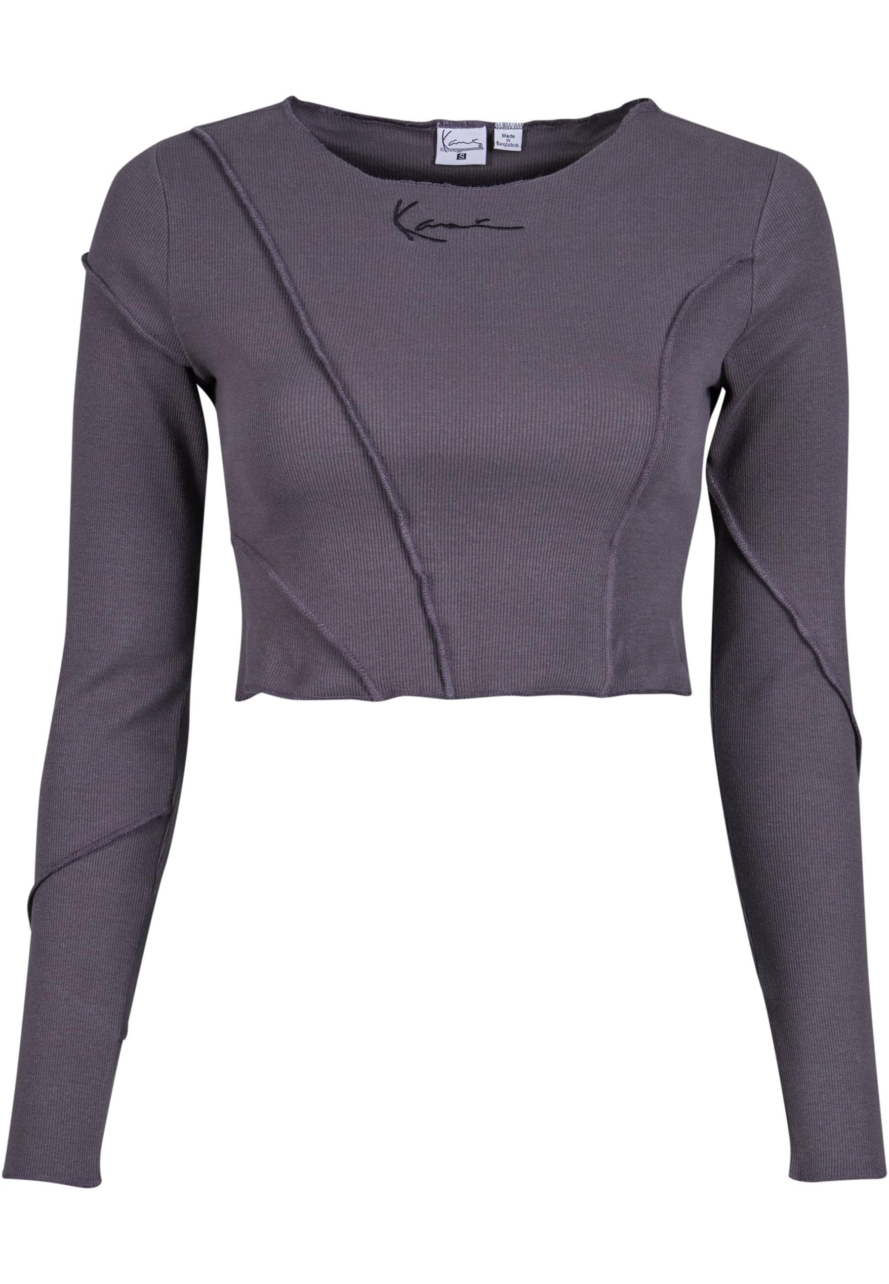 Karl Kani Langarmhemd "Karl Kani Damen KW233-037-2 KK Small Signature Rib L günstig online kaufen