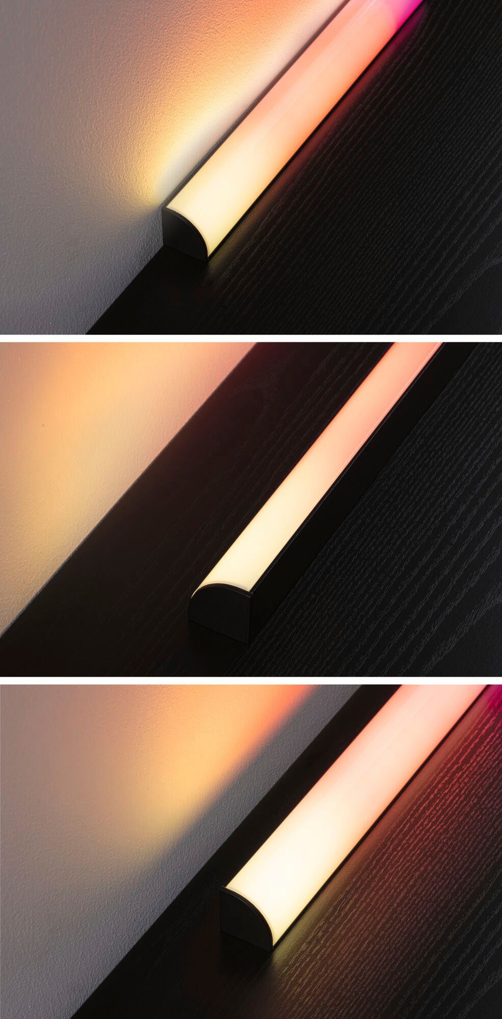 Paulmann LED-Streifen »EntertainLED Lightbar Dynamic Rainbow RGB 30x30mm  2x1W 2x48lm«, 2 St.-flammig bestellen | BAUR