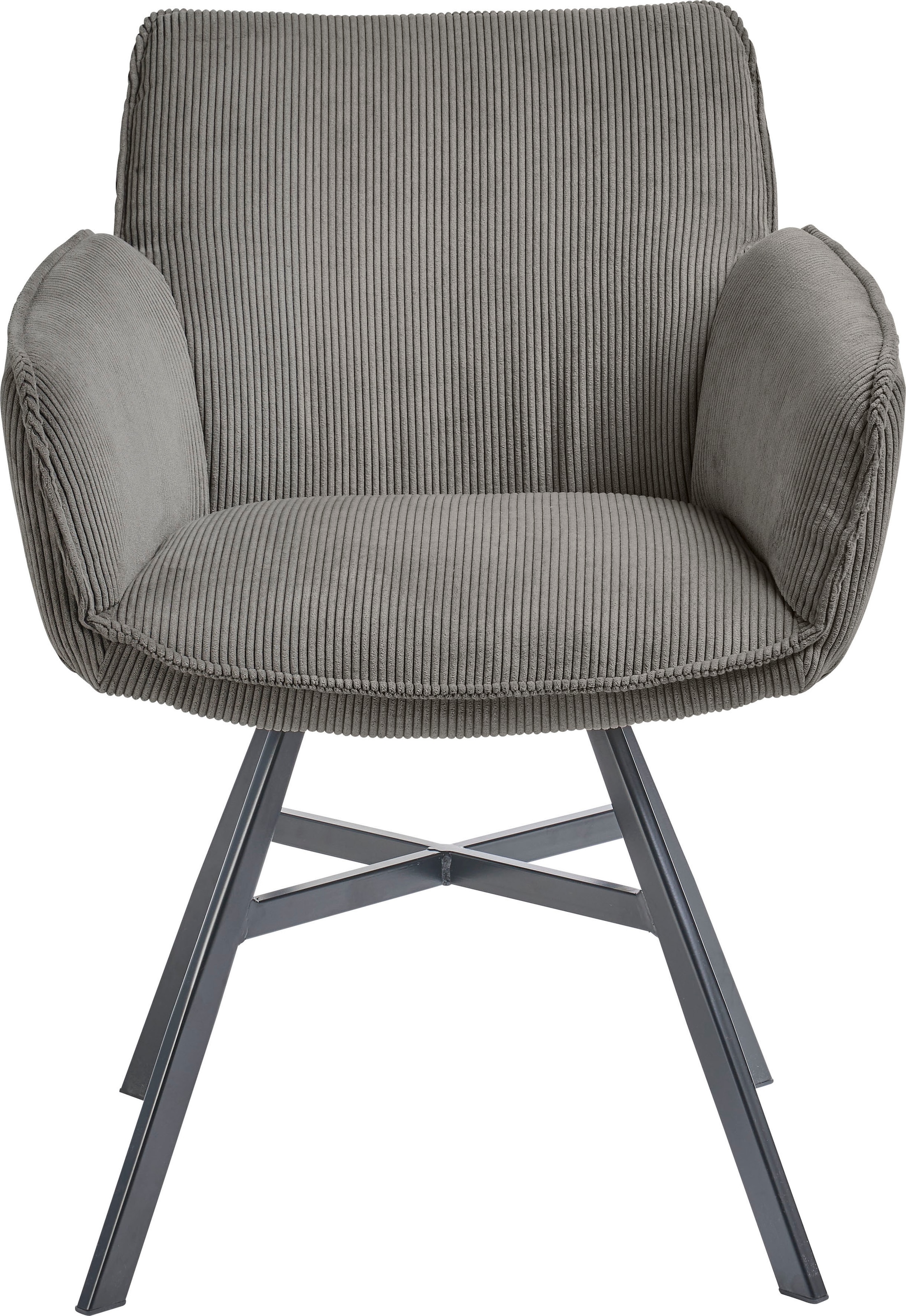 set one by Musterring Armlehnstuhl "Frisco" () 2er Set, 4-Fußgestell, Sitzh günstig online kaufen