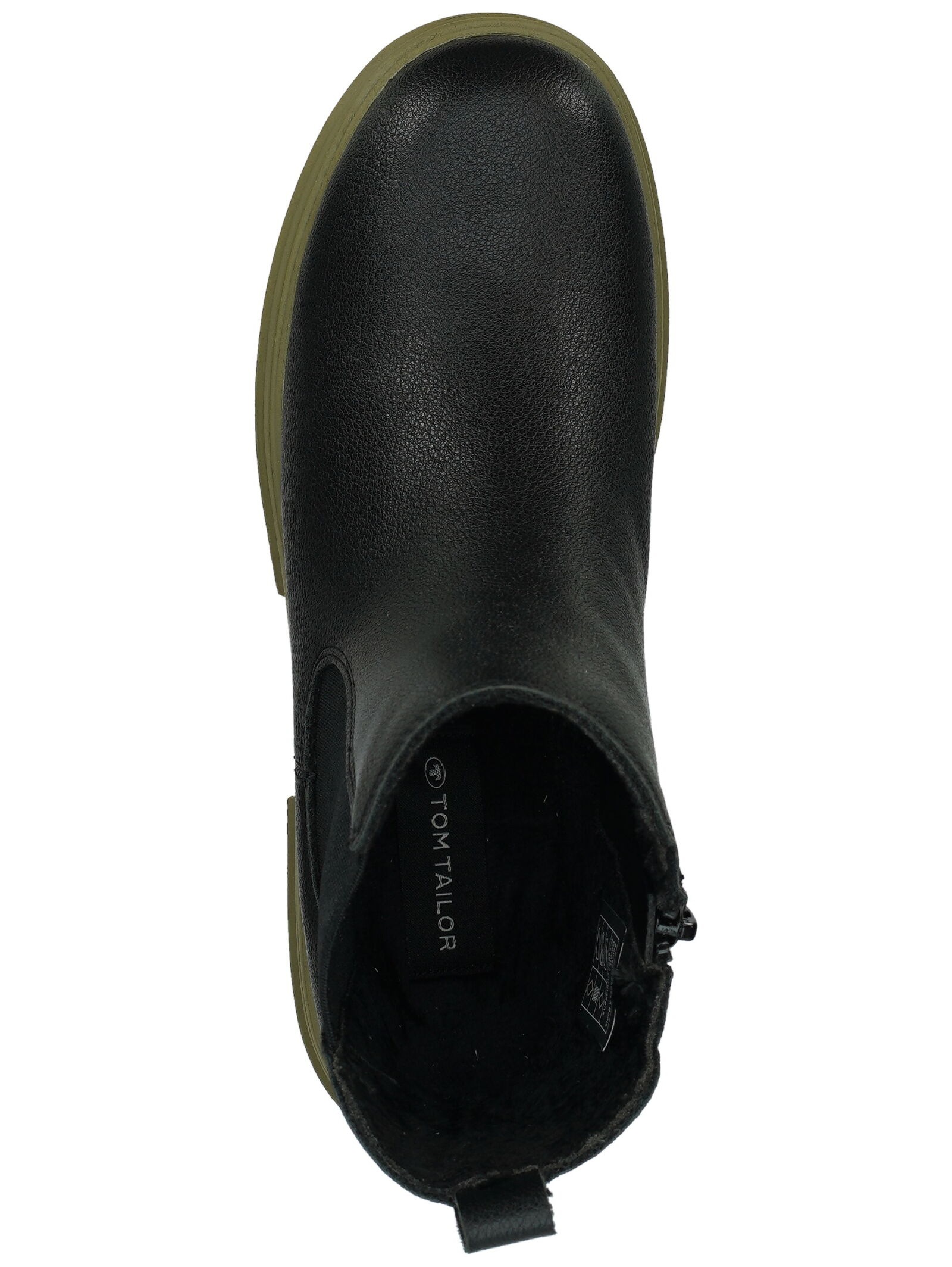 TOM TAILOR Stiefelette »Tom Tailor Stiefelette Lederimitat/Textil«