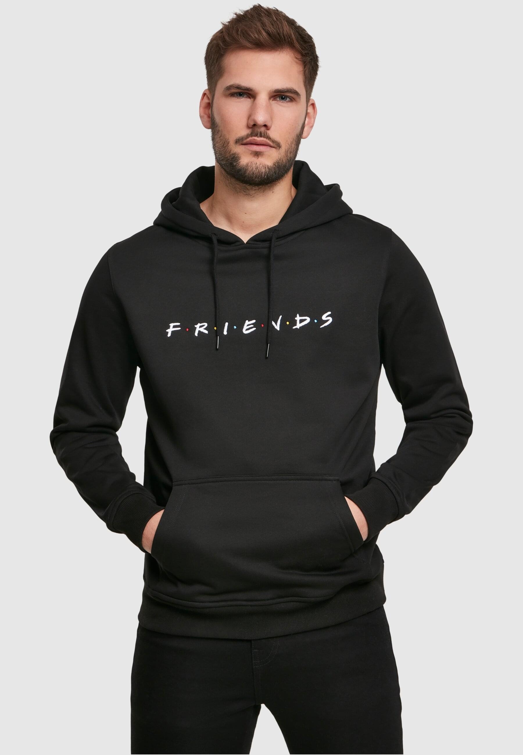 Merchcode Kapuzensweatshirt »Merchcode Herren Friends Logo EMB Hoody«, (1 tlg.)
