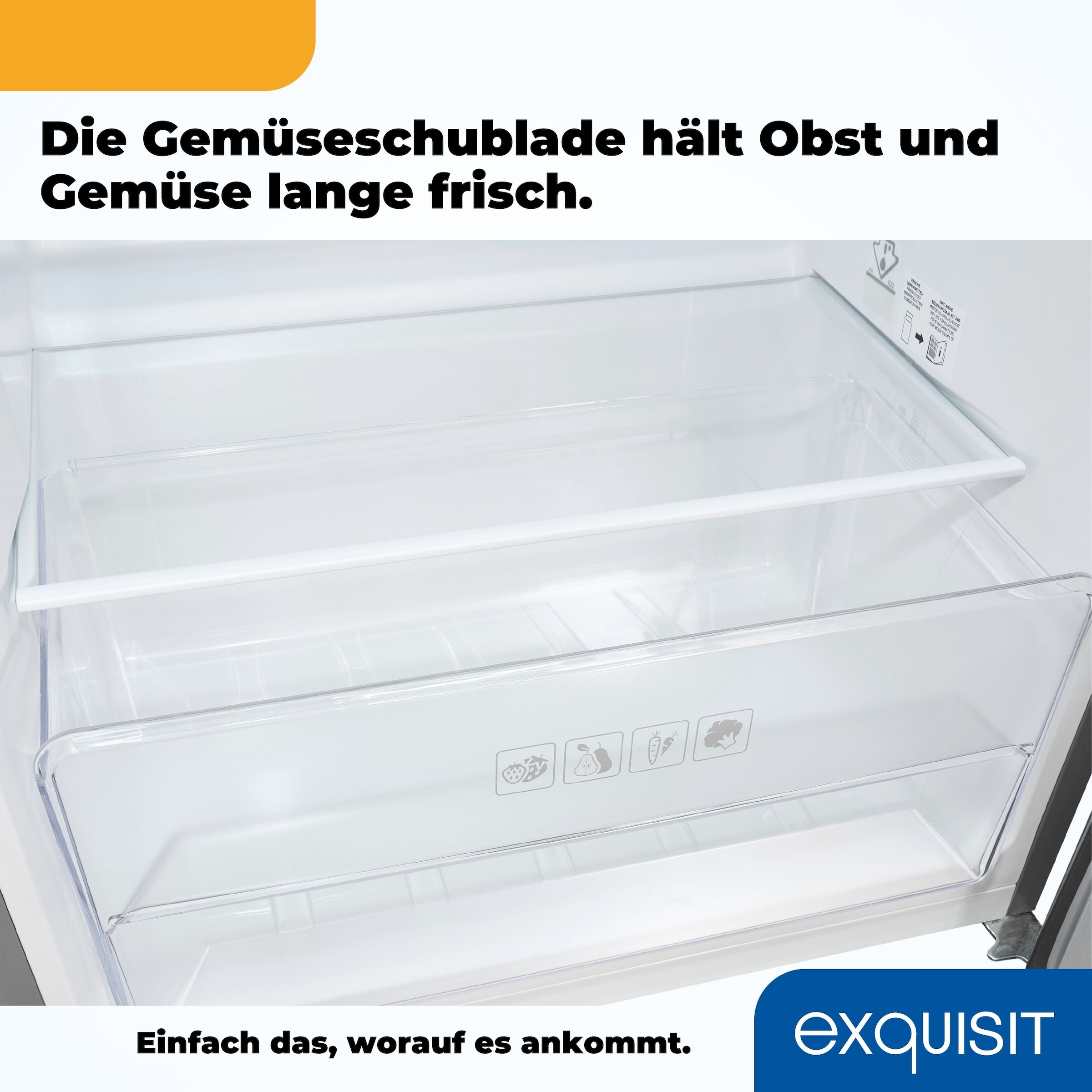 exquisit Kühl-/Gefrierkombination »KGC270-45-040D«