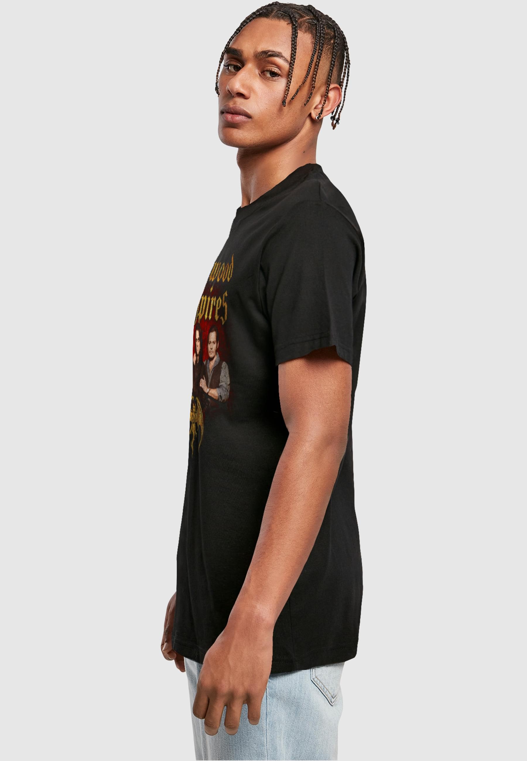 Merchcode T-Shirt »Merchcode Herren Hollywood Vampires - Group Photo T-Shirt«, (1 tlg.)