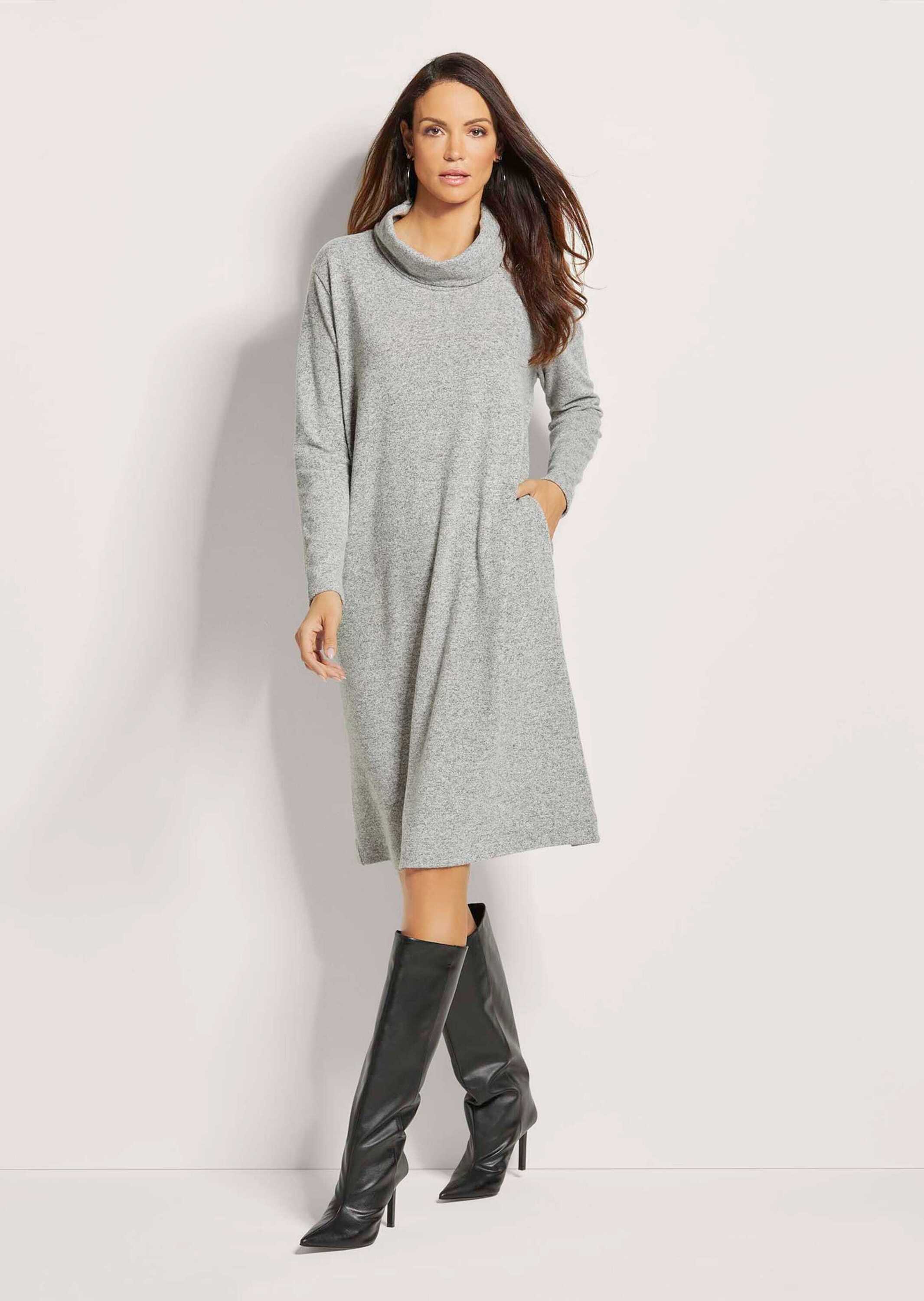 Thumbnail - MADELEINE Sommerkleid "Kleid Rollkragen-Kleid in H-Linie"