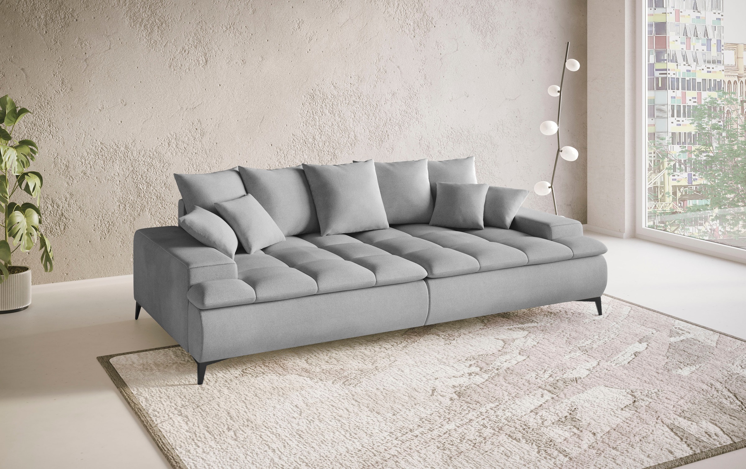Mr. Couch Big-Sofa »Haiti III«, Mit Kaltschaum, bis 140 kg belastbar
