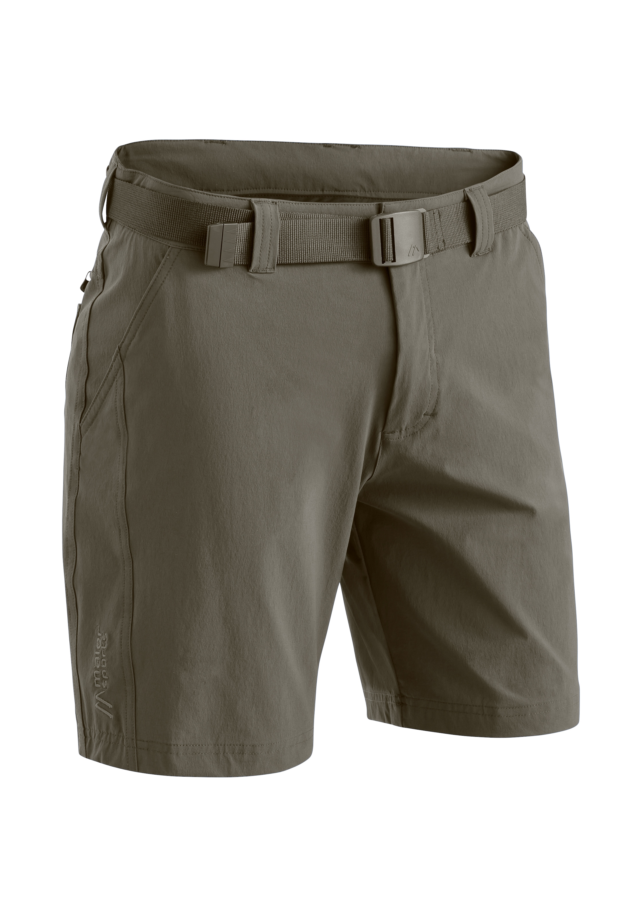 Maier Sports Funktionsshorts "Nil Short M", Herren Shorts, kurze Wanderhose, Outdoorhose 4 Taschen, Regular Fit