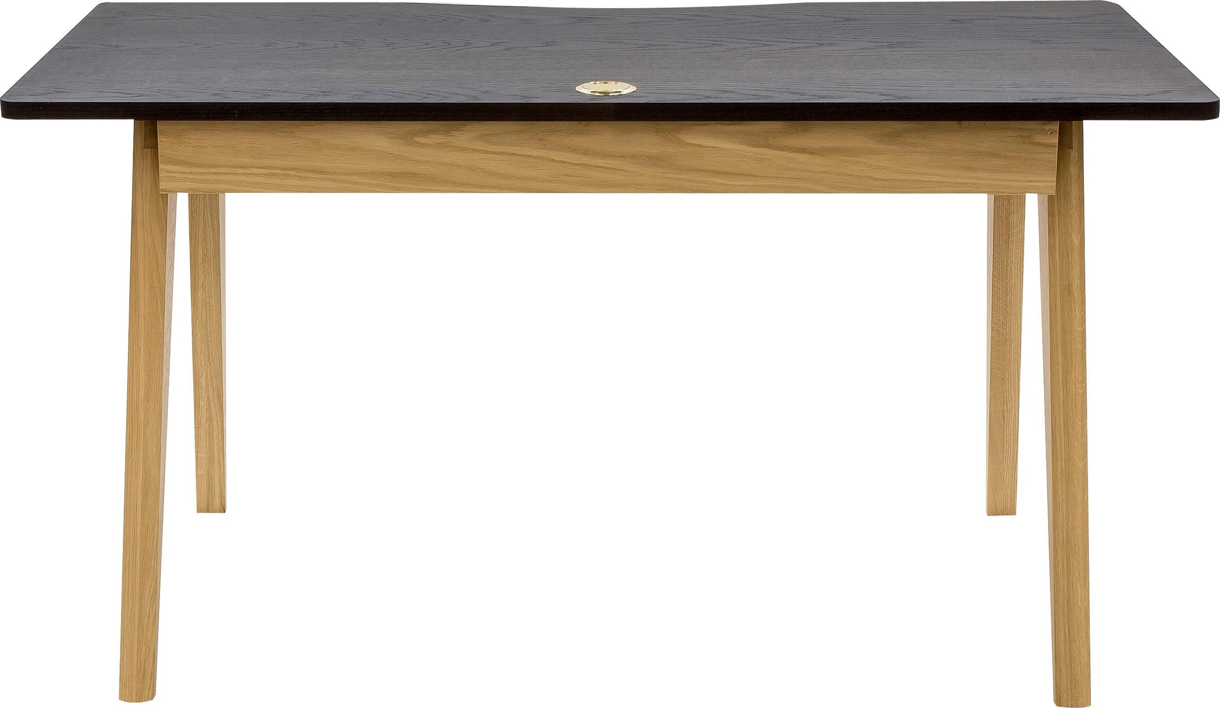 Woodman Schreibtisch »Peer«, im skandinavian Design, Tischbeine aus massiver Eiche
