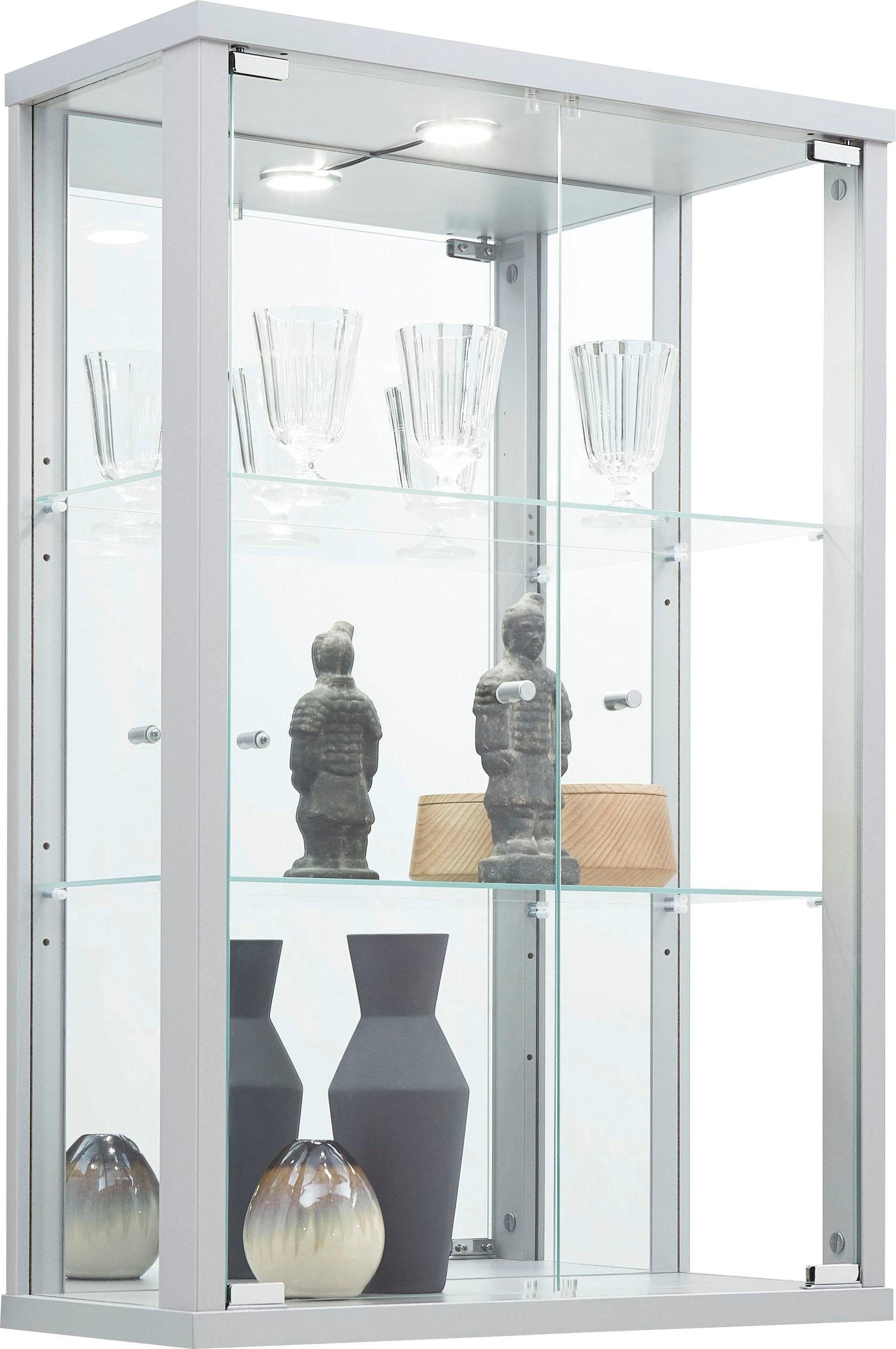 fif möbel Vitrine »OPTIMA«, Hängevitrine/Glasvitrine 2x Glastür,perfekt für Sammler,Sammlervitrine