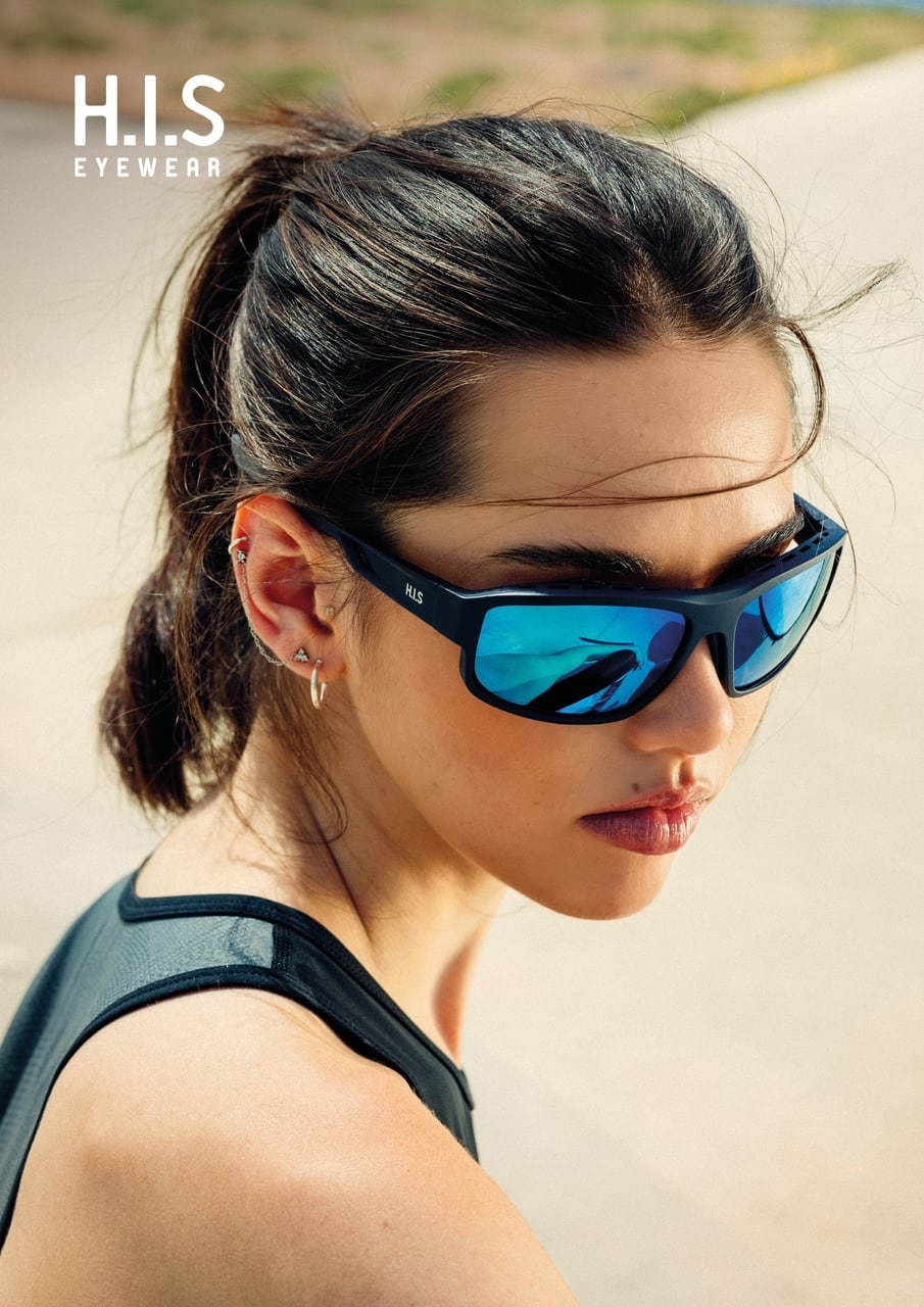 H.I.S Sonnenbrille "mit hochwertigen, blauverspiegelt polarisierende Gläser" 3 Stk. Vollrandrahmen, ovale Form, für SIE und IHN