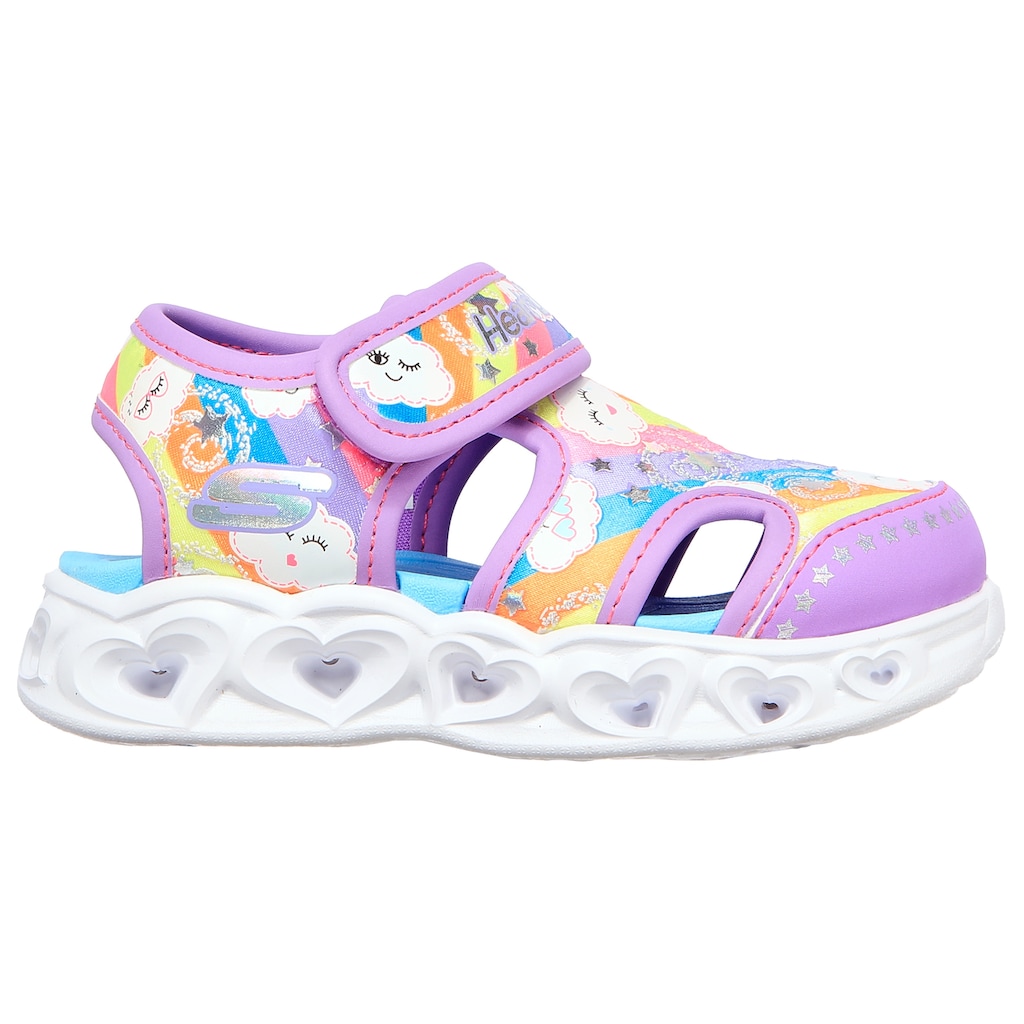 Skechers Kids Sandale »HEART LIGHTS SANDALS CUTIE CLOUDS«