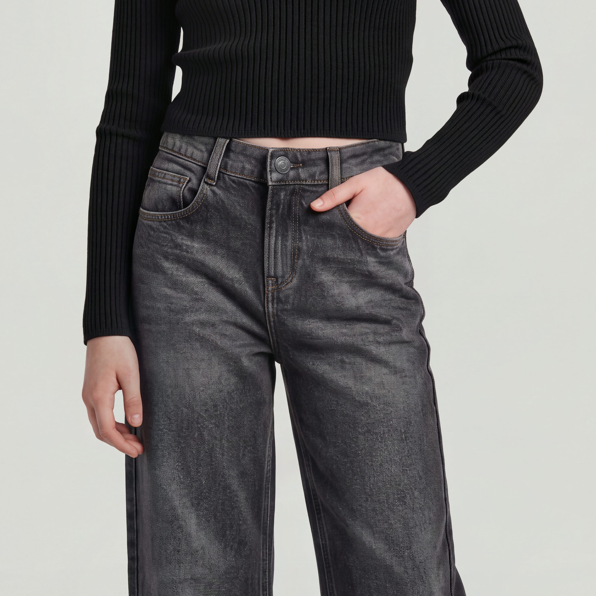 G-STAR Loose-fit-Jeans »KIDS, JUDEE LOOSE G« mit mittelhohem Bund, 5-Pocket-Design