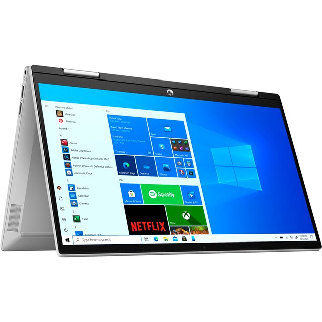 HP Convertible Notebook »Pavilion x360 14-dy0055ng«, 35,6 cm, / 14 Zoll,  Intel, Core i5, Iris© Xe Graphics, 256 GB SSD | BAUR