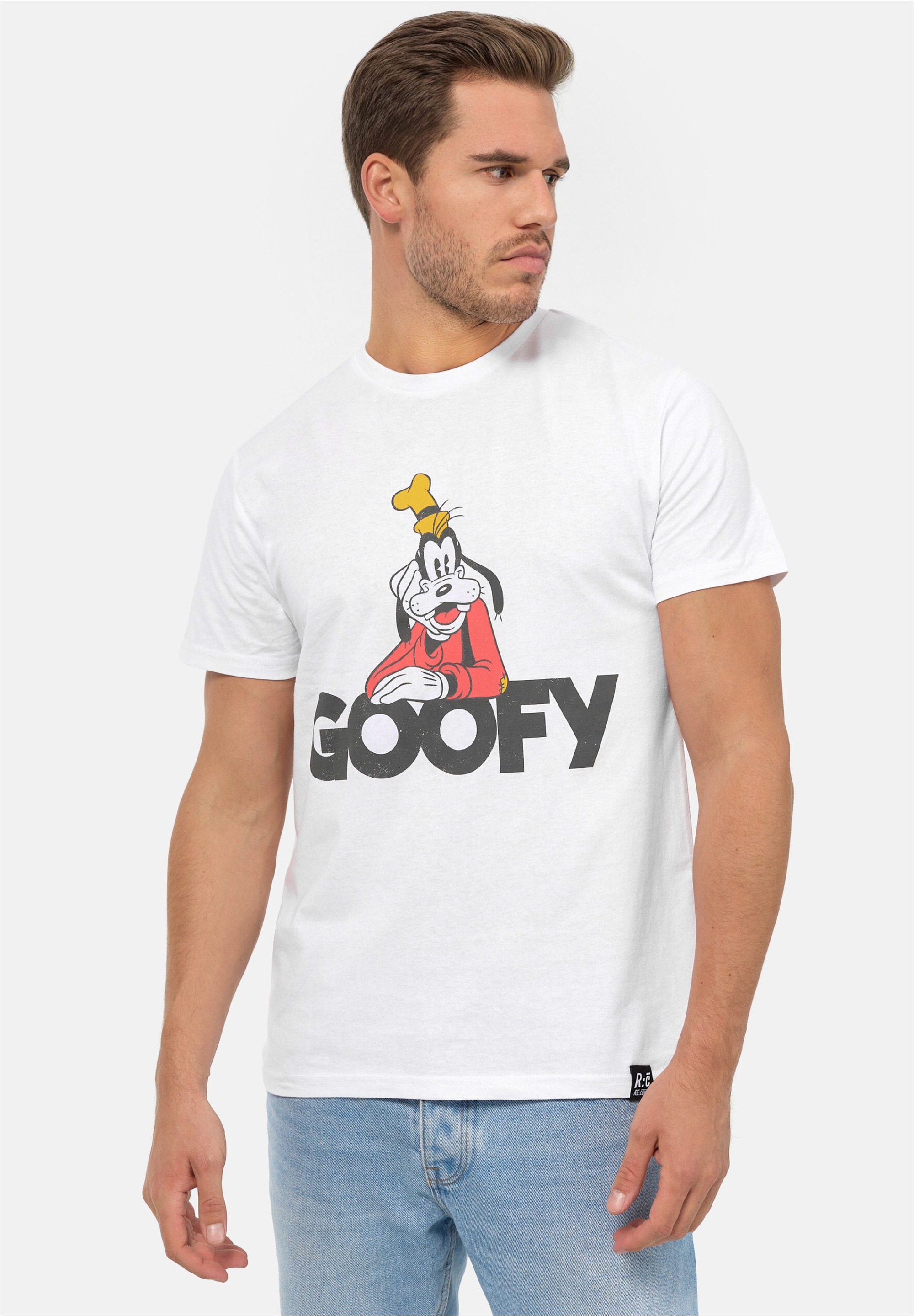 Recovered T-Shirt »Disney Goofy«, mit coolem Goofy-Print