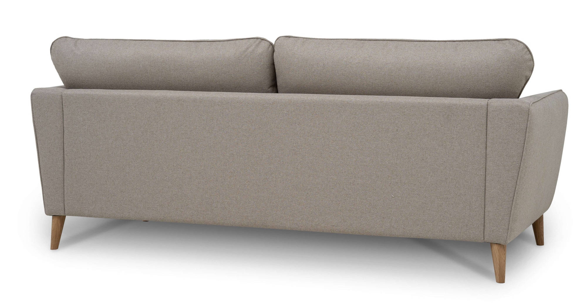 Home affaire 3-Sitzer »MARSEILLE Sofa 206 cm«, mit Massivholzbeinen aus Eiche, verschiedene Bezüge und Farbvarianten