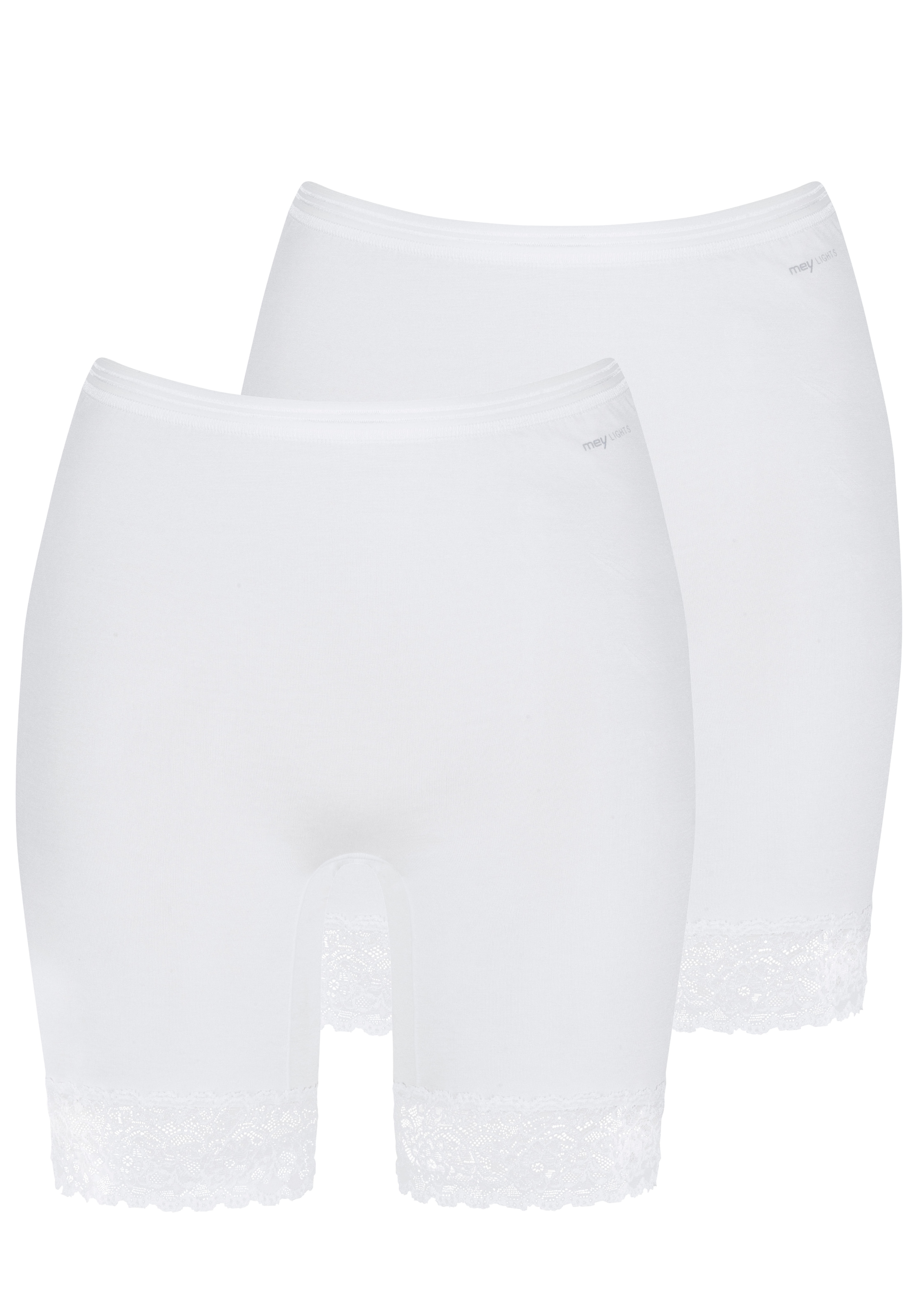 Mey Lange Unterhose "Lights" 2er Pack, mit Spitze, Taillensitz, flacher Bun günstig online kaufen