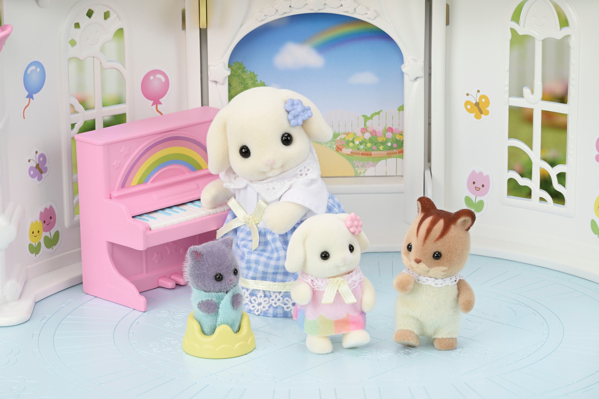 Sylvanian Families Spielwelt »Erlebniskindergarten - Sonnenschloss (5743)«
