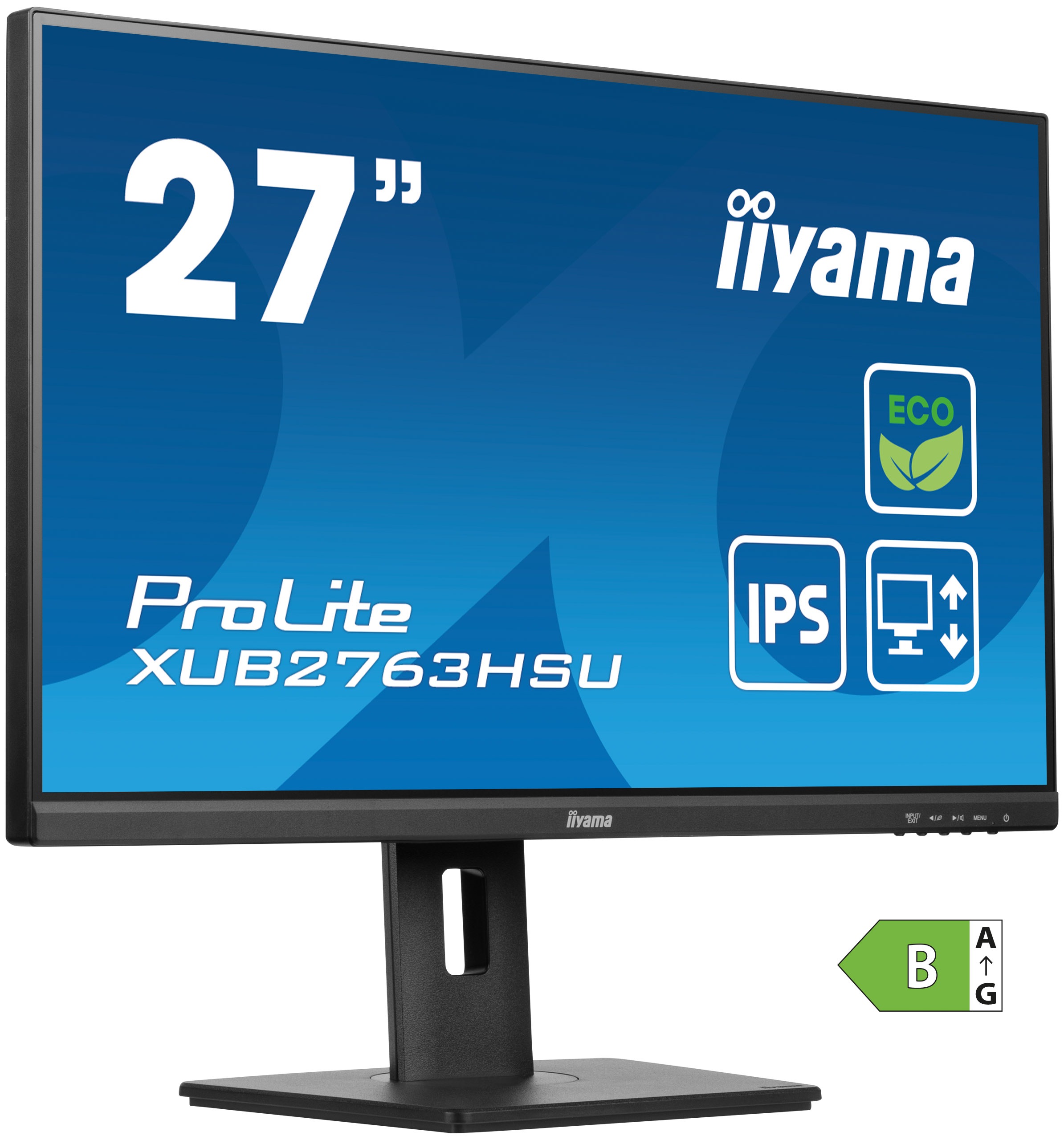 Iiyama LED-Monitor »XUB2763HSU-B1«, 68,6 cm/27 Zoll, 1920 x 1080 px, Full HD, 3 ms Reaktionszeit, 100 Hz