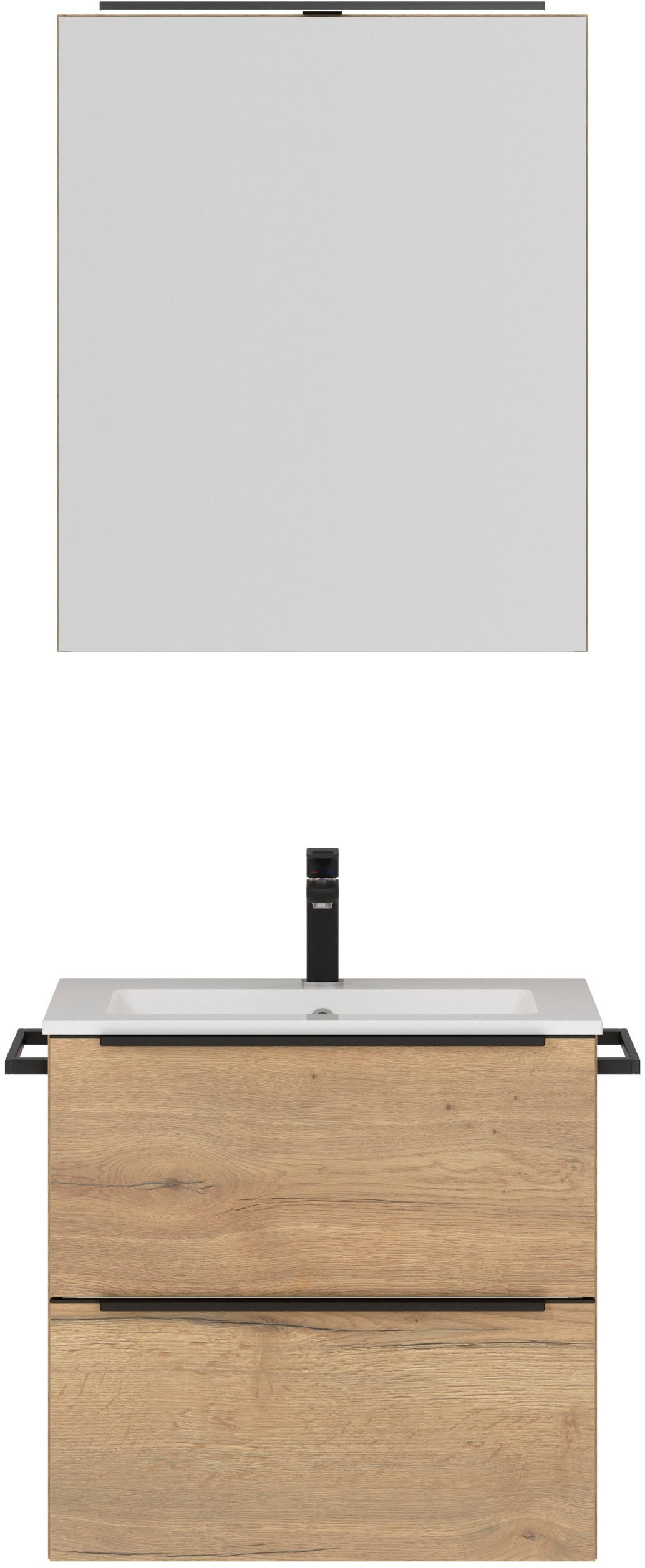 nobilia Badmöbel-Set "Levere" vormontiert, mit Soft-Close, 2 Stk. tlg. günstig online kaufen