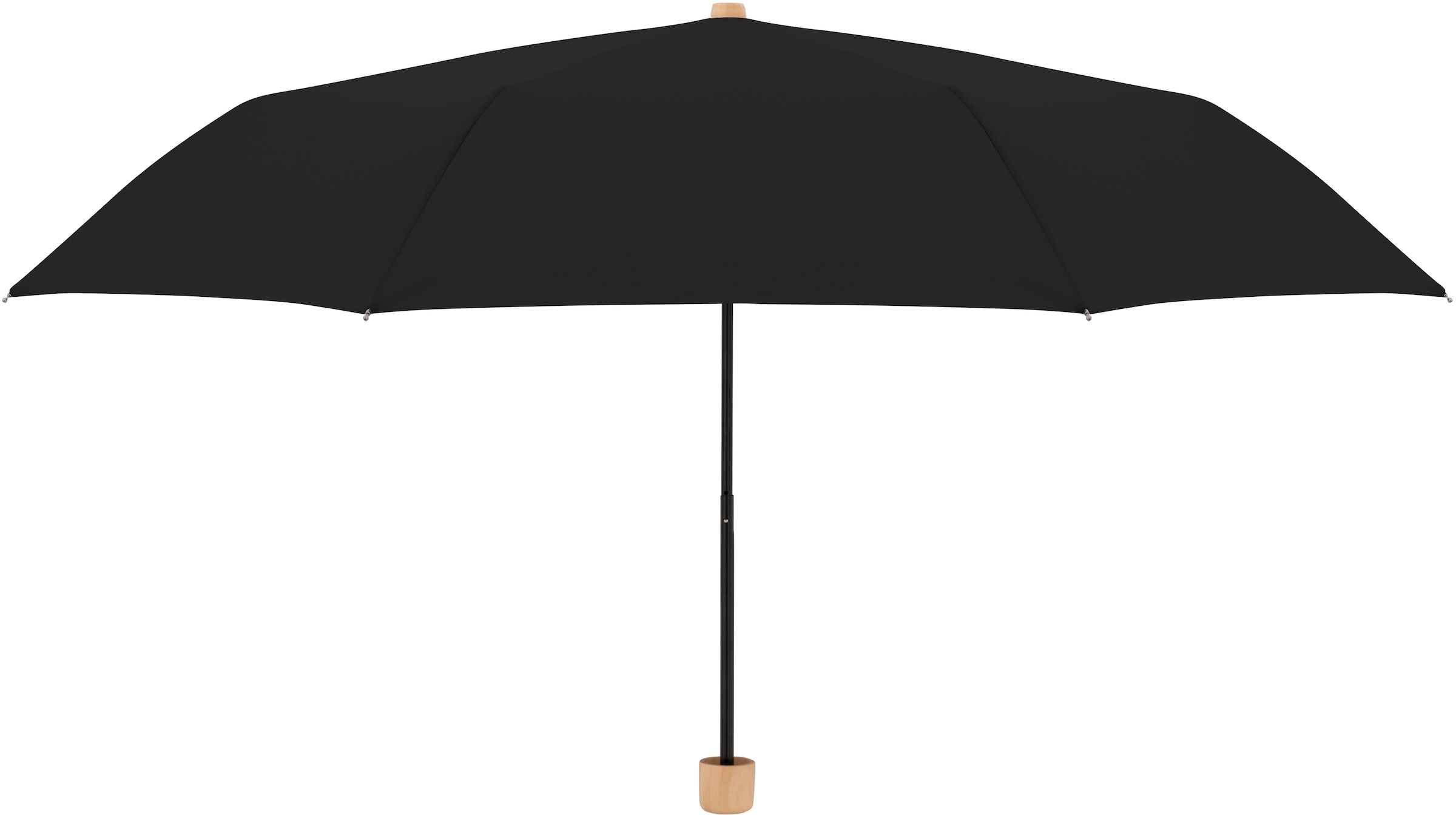 - Mini, black«, Material aus aus Taschenregenschirm mit BAUR bestellen weltweit schützt FSC®- Wald recyceltem doppler® »nature Griff | simple