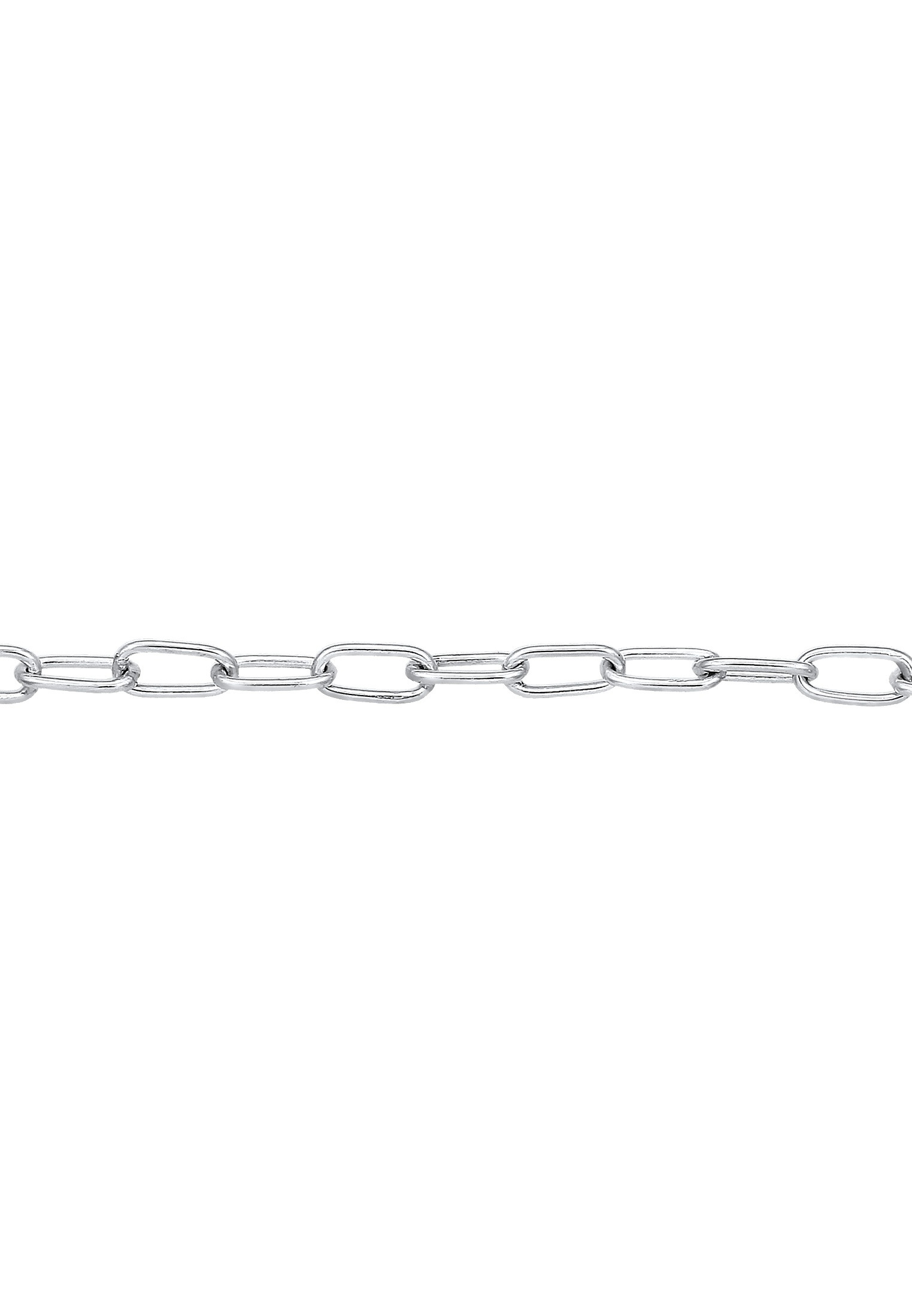 Elli Premium Kette ohne Anhänger »Basic Gliederkette Blogger Trend 925er Silber«
