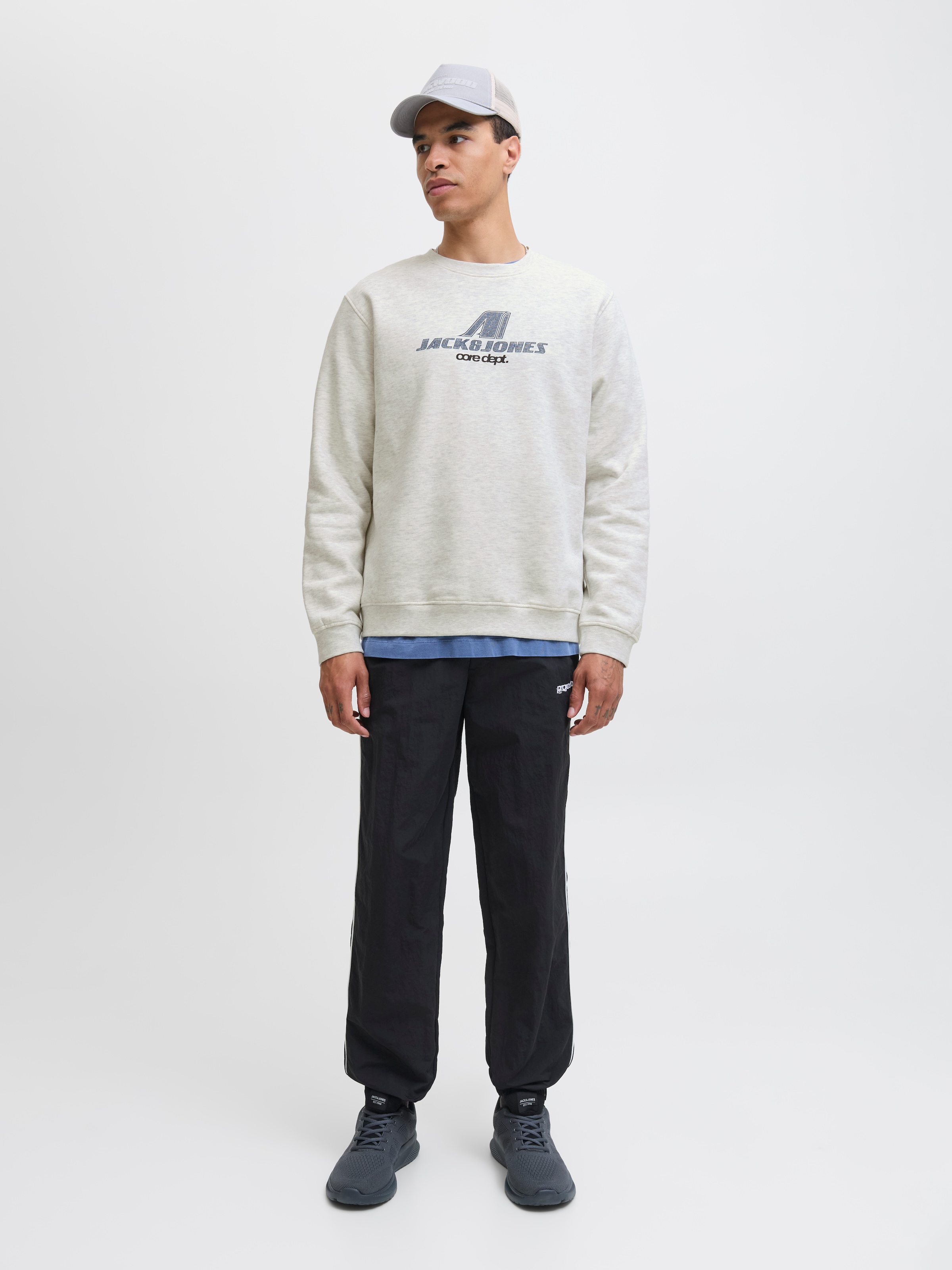 Jack & Jones Sweatshirt »JCOTIER PRINT SWEAT CREW NECK«