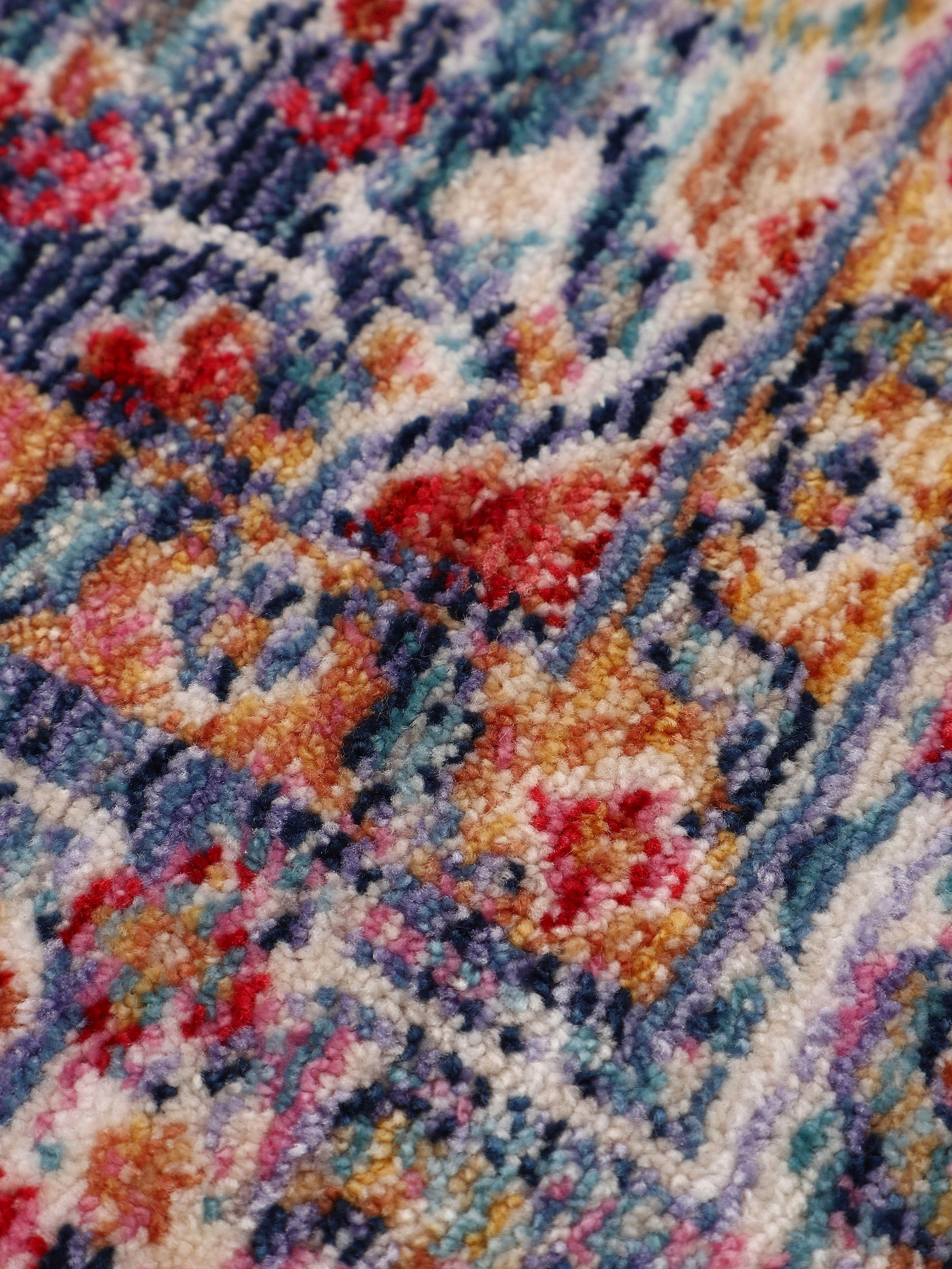 carpetfine Teppich »Phoenix«, rechteckig, 6 mm Höhe, Vintage Look, Wohnzimmer