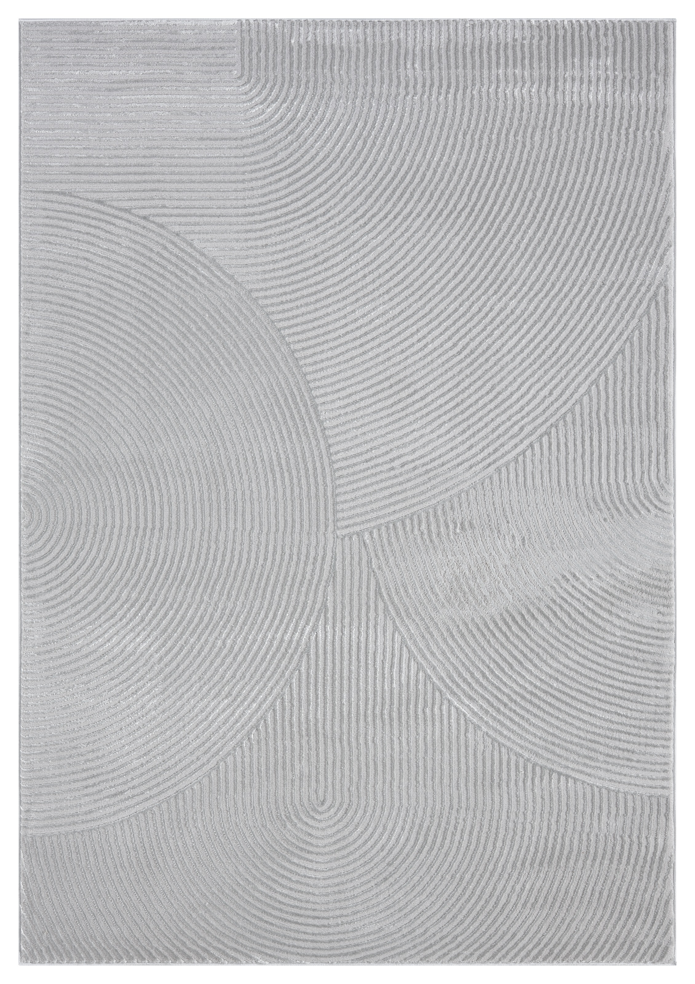 OTTO home Teppich »Bentori«, rechteckig, 11 mm Höhe, Modernes Design mit Boho-Charme, Scandi, Zen, Hoch-Tief-Struktur