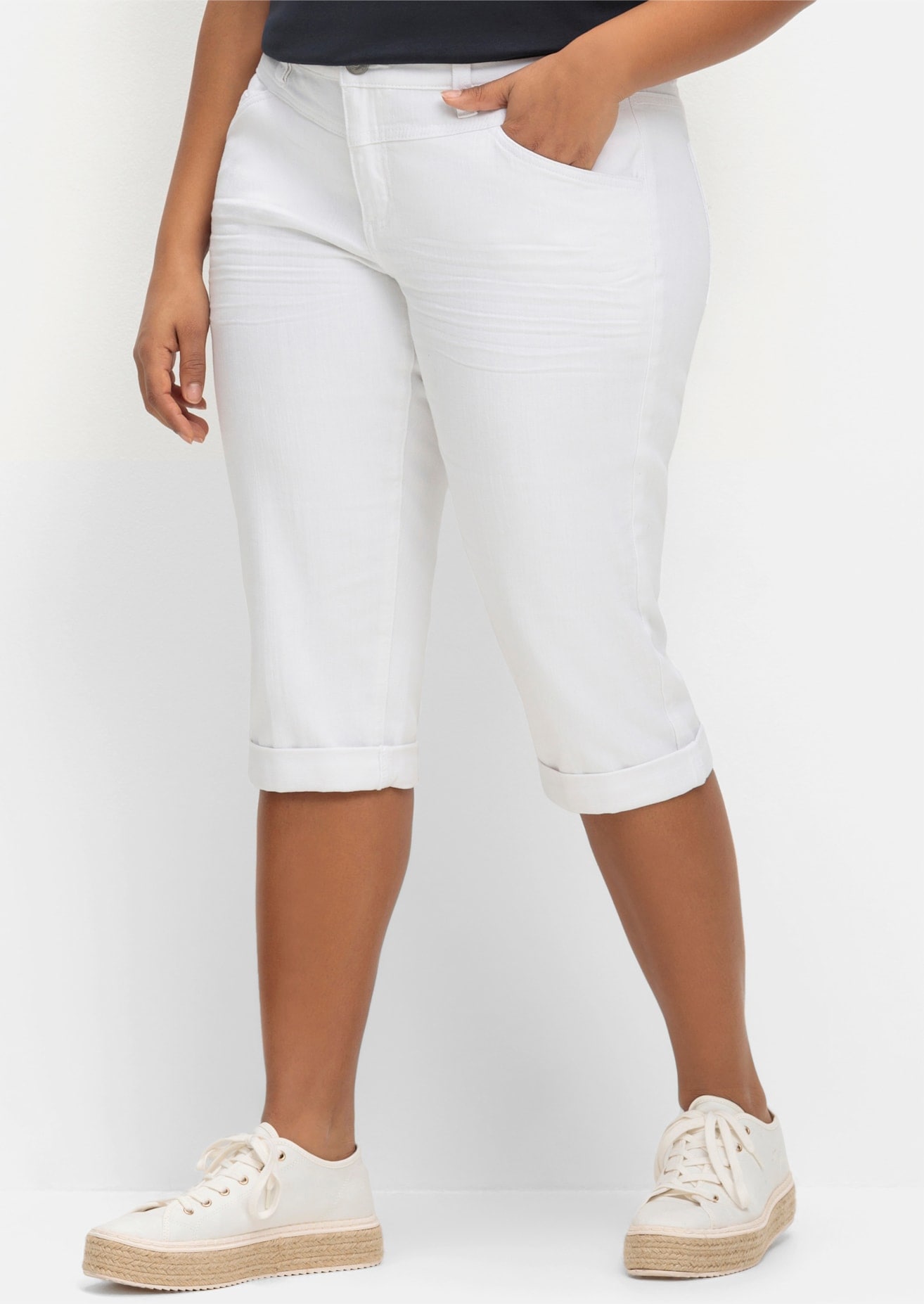 Sheego 5-Pocket-Jeans, (1 tlg.) günstig online kaufen