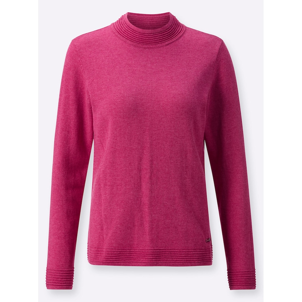 Casual Looks Stehkragenpullover »Stehkragen-Pullover«