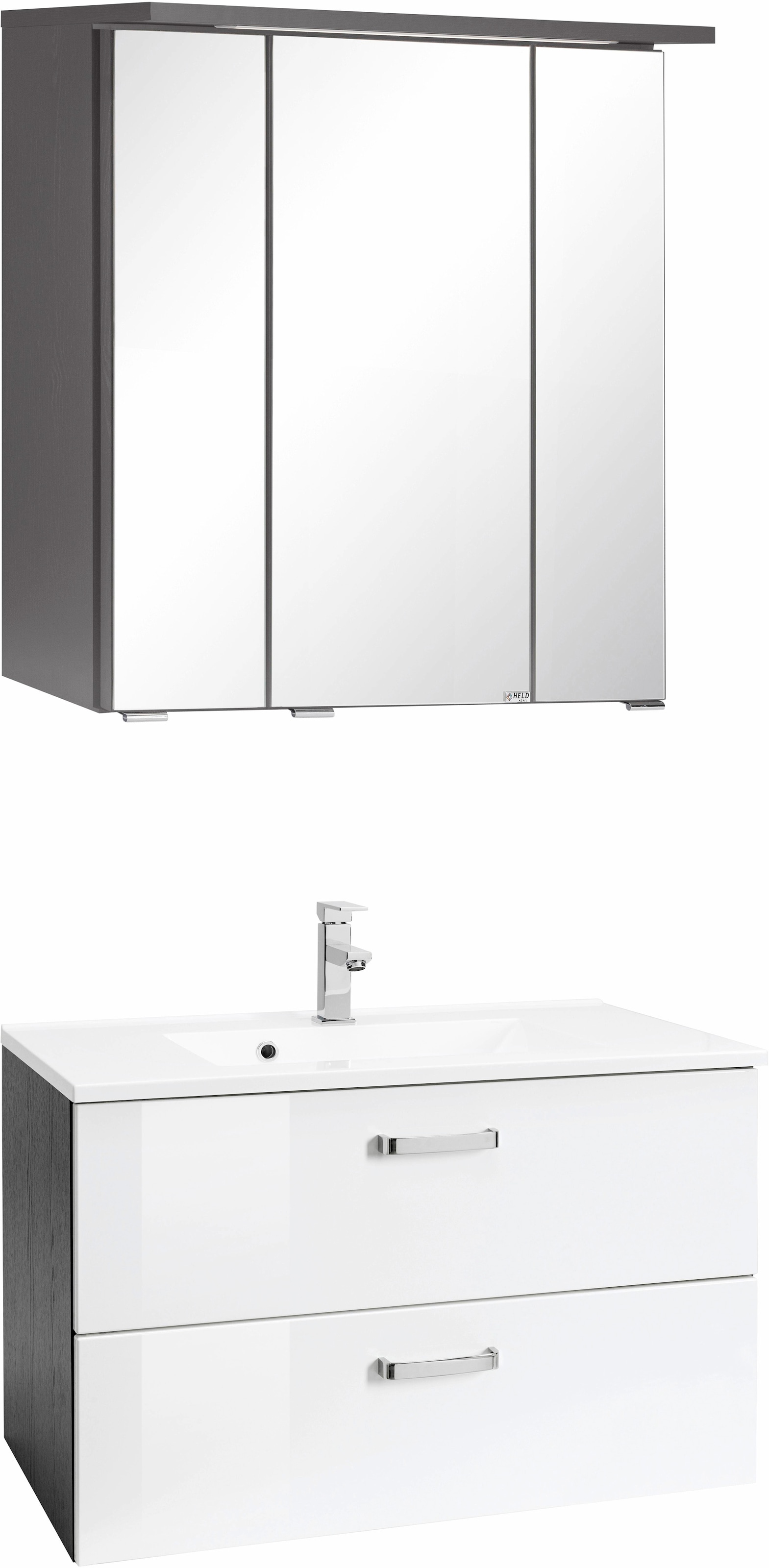 welltime Badmöbel-Set "Ravenna" 2 Stk. tlg. günstig online kaufen