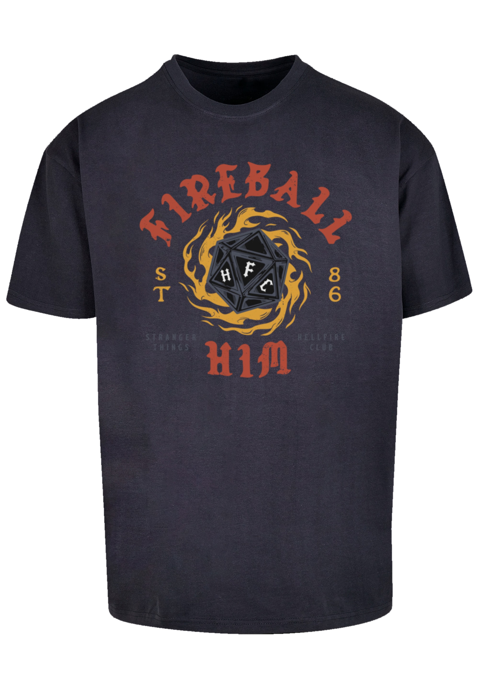 F4NT4STIC T-Shirt "Stranger Things Fireball Dice 86", Premium Qualität günstig online kaufen