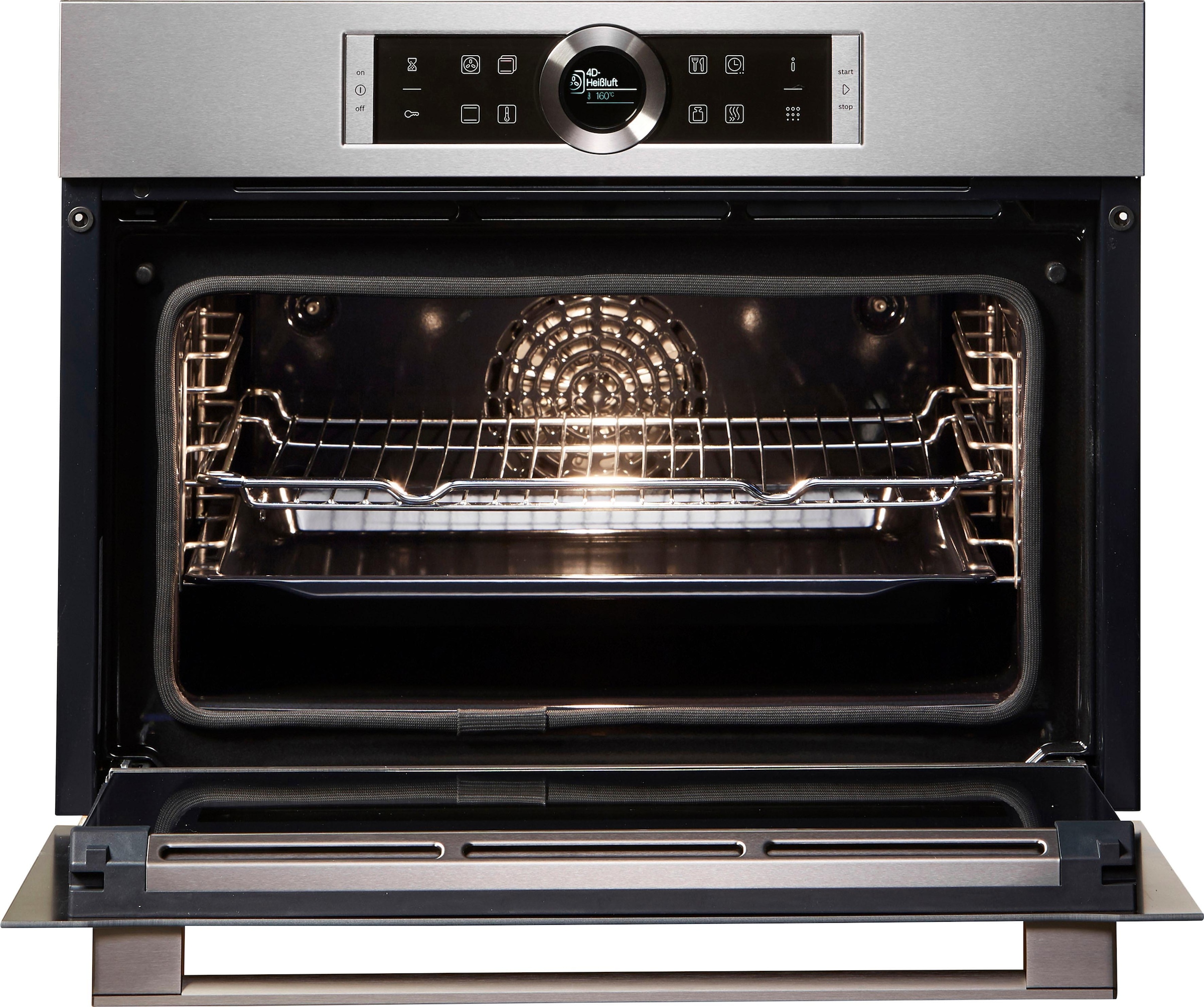 BOSCH Pyrolyse Backofen 8 »CBG675BS3«, mit Teleskopauszug nachrüstbar, Pyrolyse-Selbstreinigung