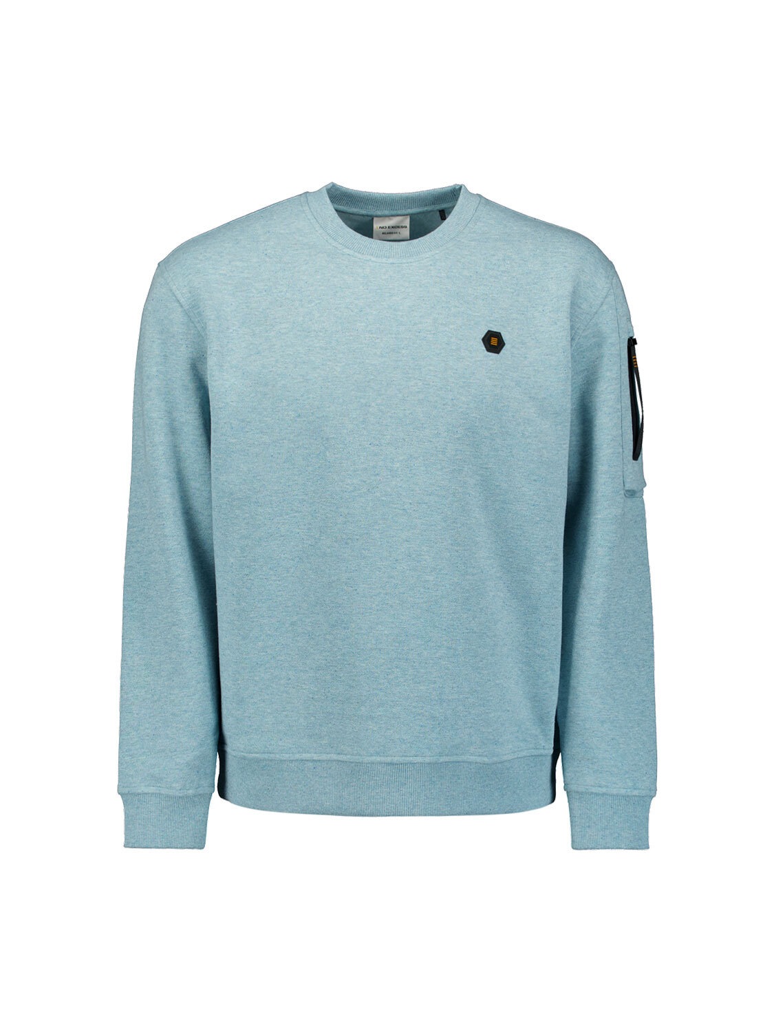 NO EXCESS Sweater »No Excess Rundhalspullover Sweater Crewneck Melange«