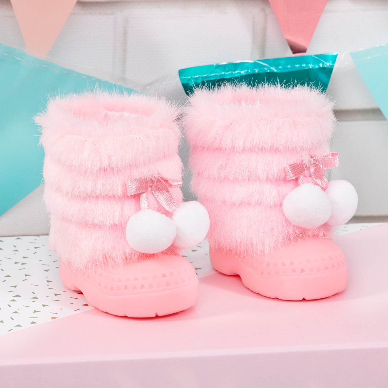 Bayer Puppen Schuhe »Winterstiefel«, (2 tlg.), in Geschenkverpackung