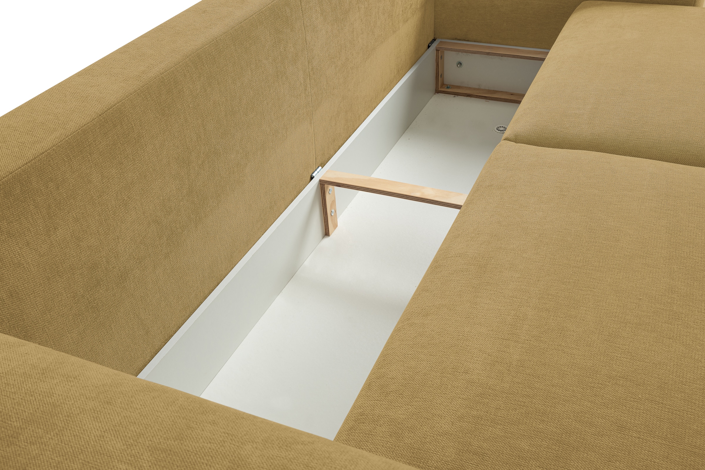 WERK2 Schlafsofa »Lima, inkl. Bettkasten, Breite 245 cm«