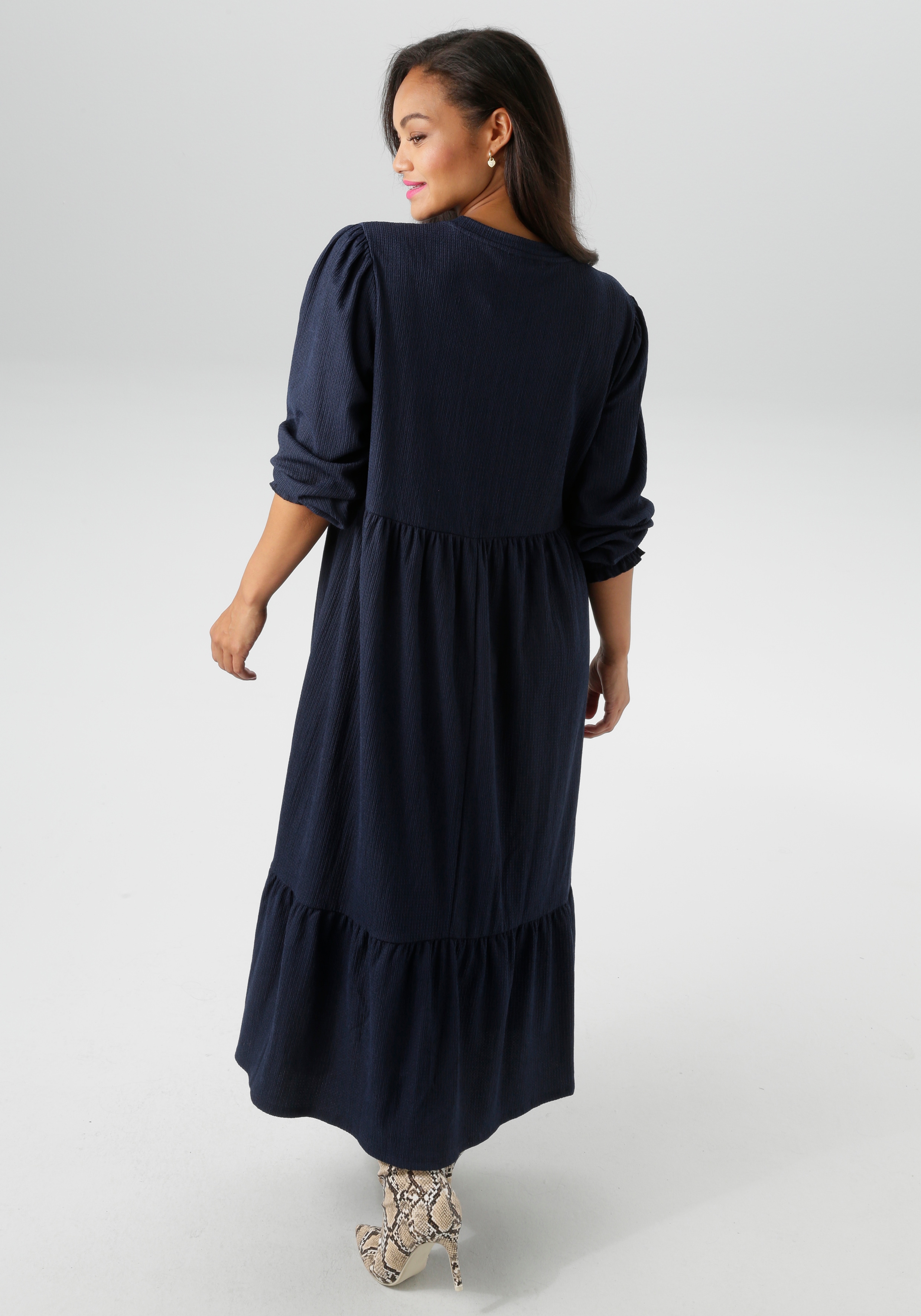 Thumbnail - Aniston PLUS Jerseykleid in trendiger Farbpalette - NEUE KOLLEKTION