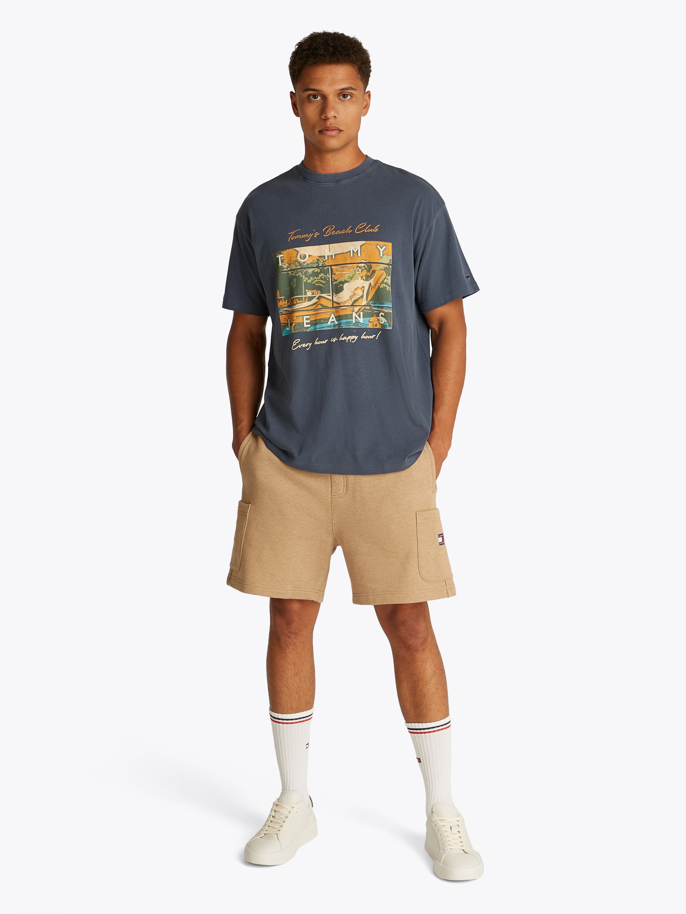 Tommy Jeans T-Shirt »TJM RLX BEACH CLUB GRAPHIC TEE«