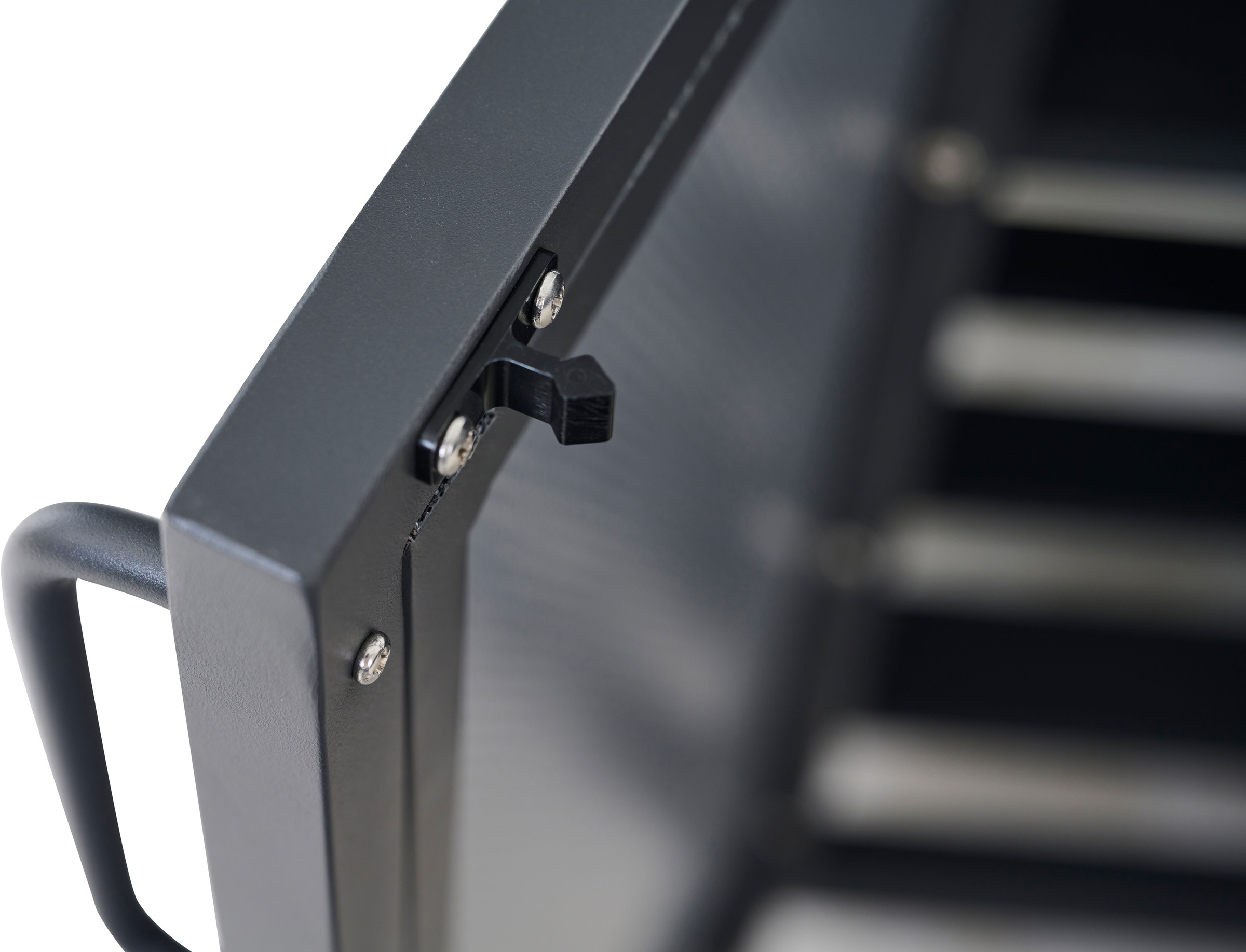 Siena Garden Gartentisch »PALMA Mittelelement mit Gitter« Aluminiumrahmen, Ranotex® Bezug dunkelgrau