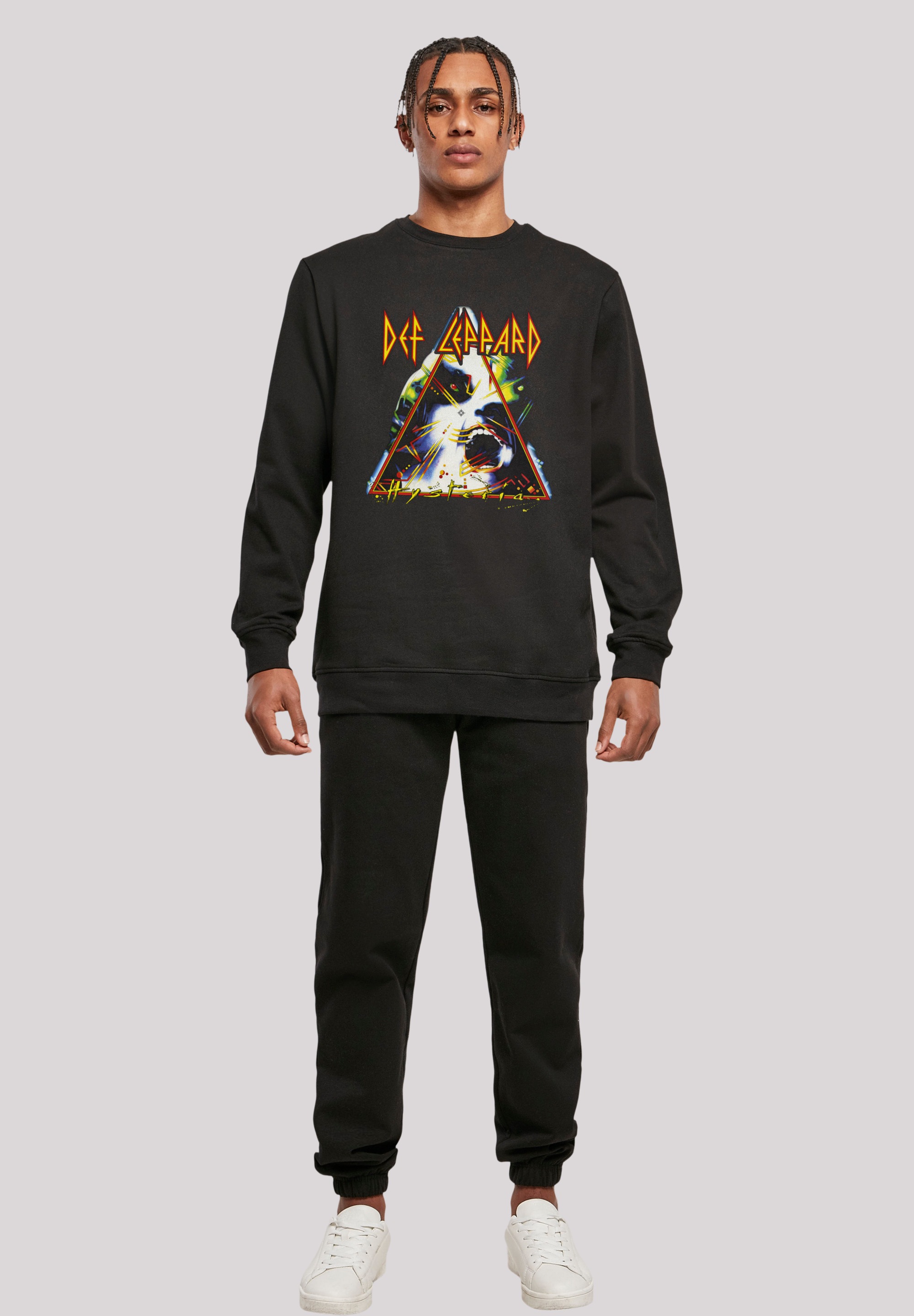 F4NT4STIC Sweatshirt »Def Leppard Hysteria«, Premium Qualität