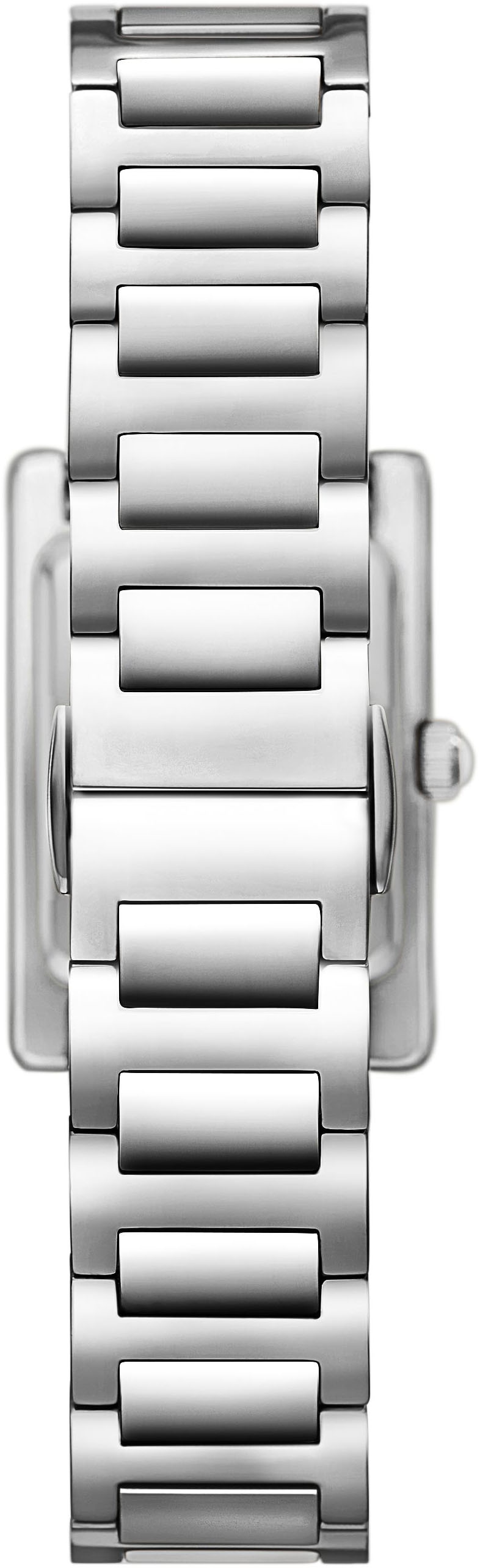 Emporio Armani Quarzuhr, Armbanduhr, Damenuhr, Edelstahlarmband, analog, Glassteine