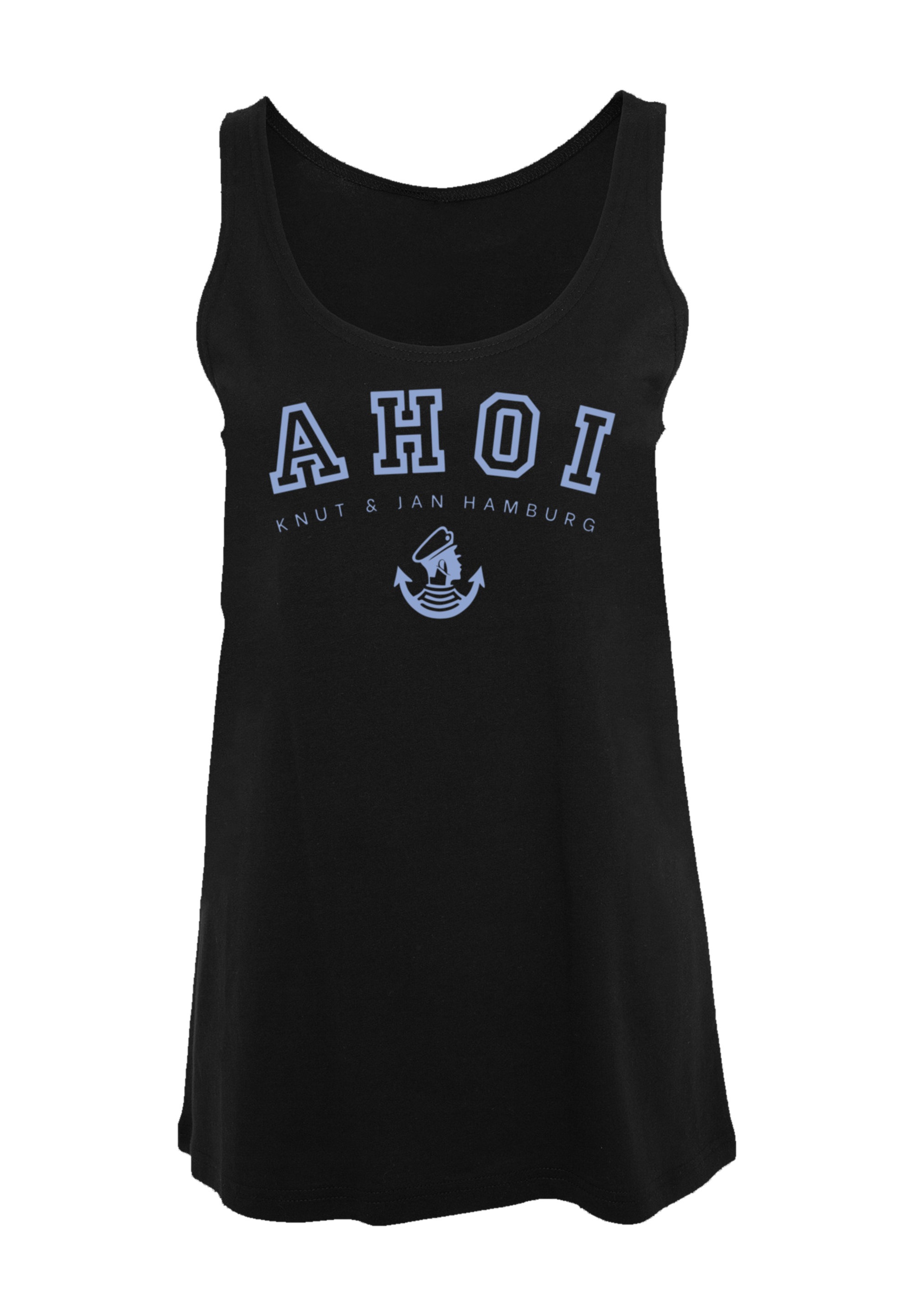 F4NT4STIC T-Shirt »Ahoi Knut & Jan Hamburg«, Print