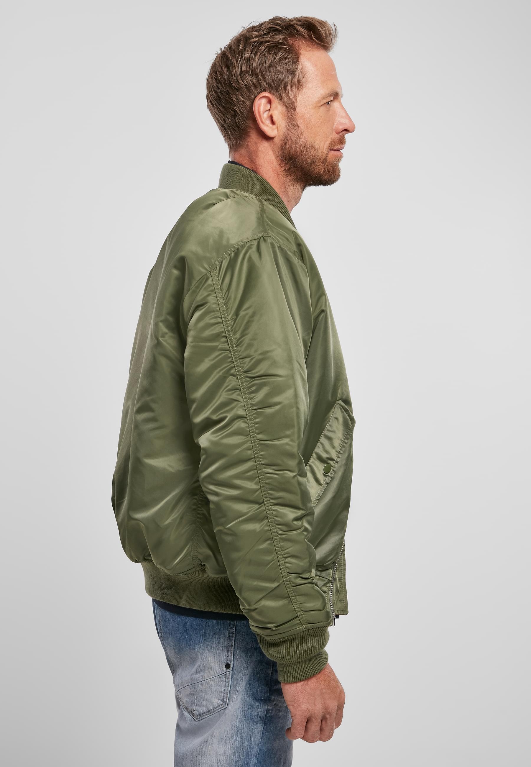 Brandit Anorak »Brandit Herren MA1 Bomber Jacket«, (1 St.), ohne Kapuze