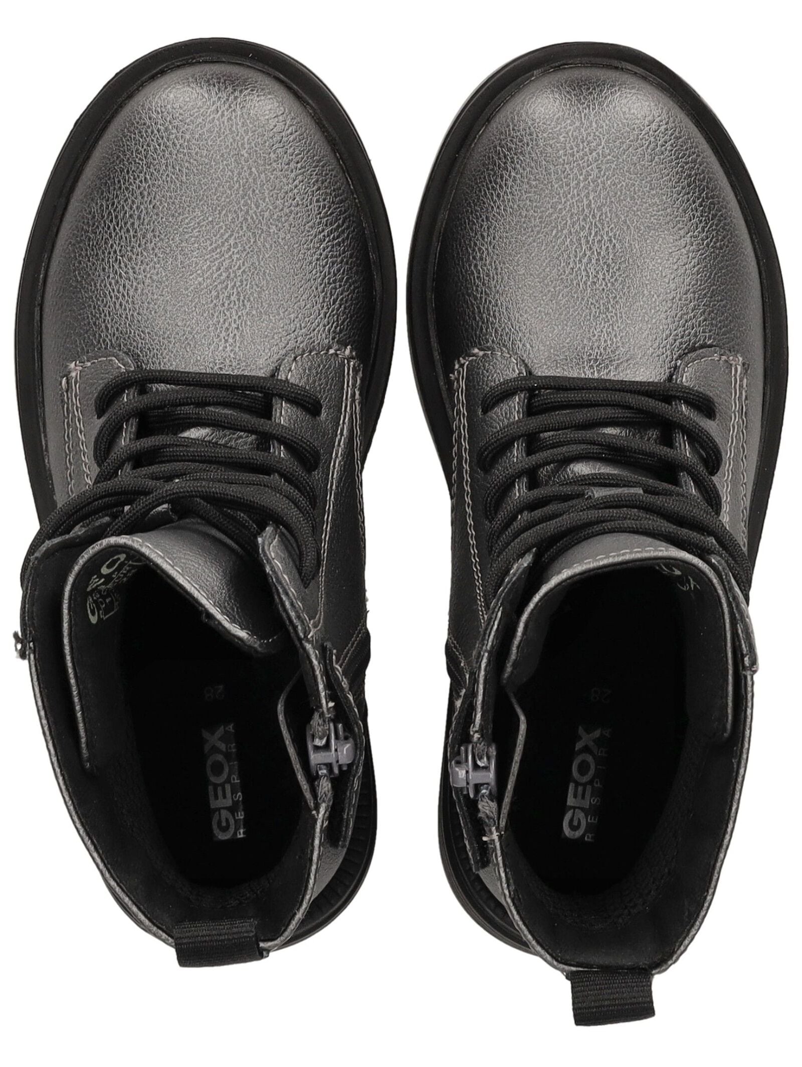 Geox Schnürstiefelette »Geox Stiefelette Lederimitat«