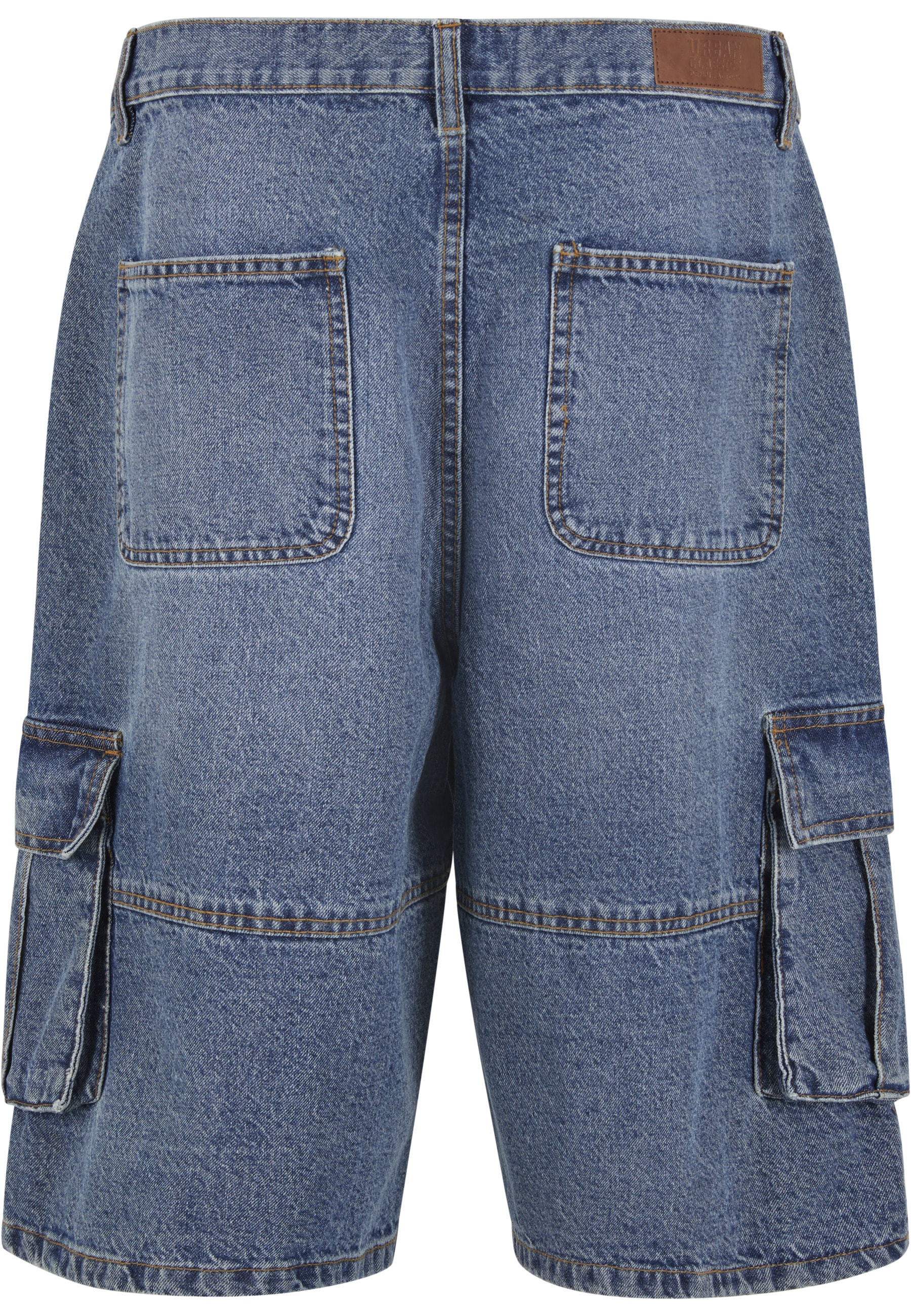 URBAN CLASSICS Shorts »Urban Classics Relaxed Denim Cargo Shorts«