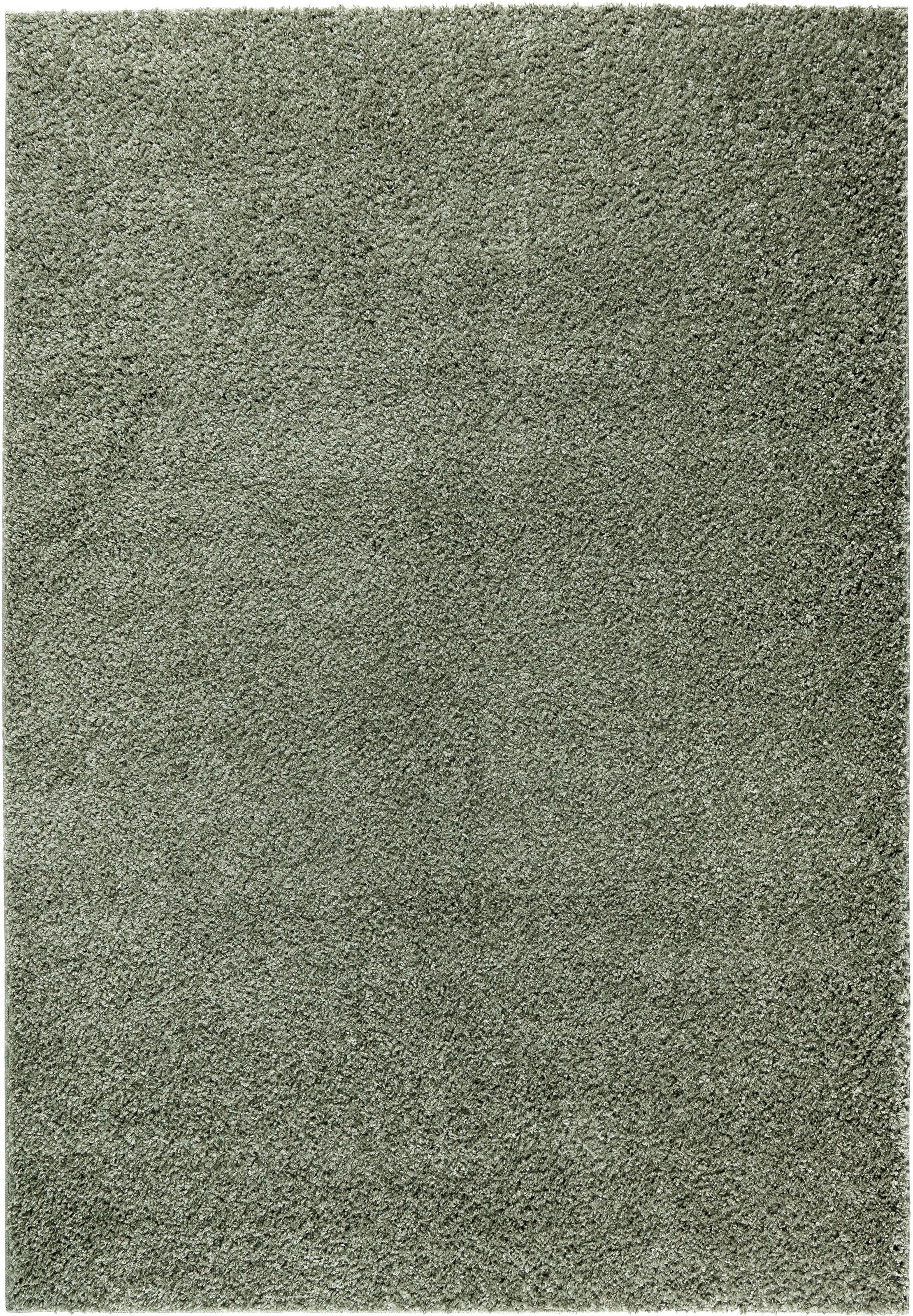 my home Hochflor-Teppich "Viva" rechteckig 45 mm Höhe Uni Farben, einfarbig günstig online kaufen