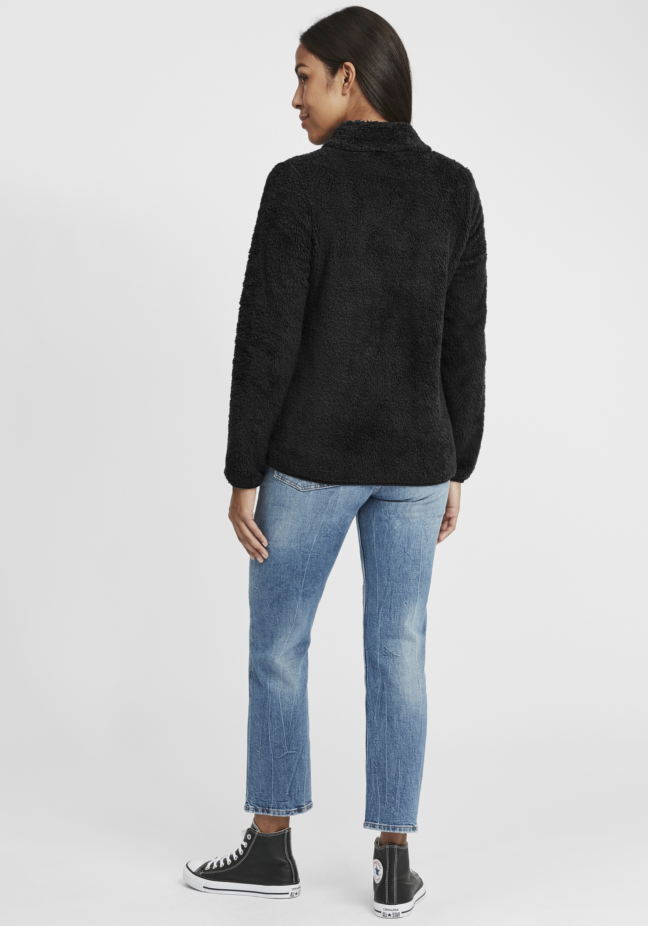 OXMO Kapuzenfleecejacke »Sweatjacke OXTelsa«