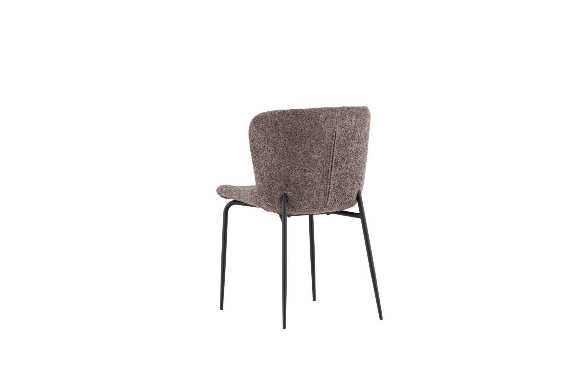 Venture Home Esszimmerstuhl »Modesto, 2er-Set Esszimmerstühle Bouclé, 150 kg belastbar« () 2 Stk.Polsterstuhl, Bouclé-Bezug, Stahlbeine, weich, einladend