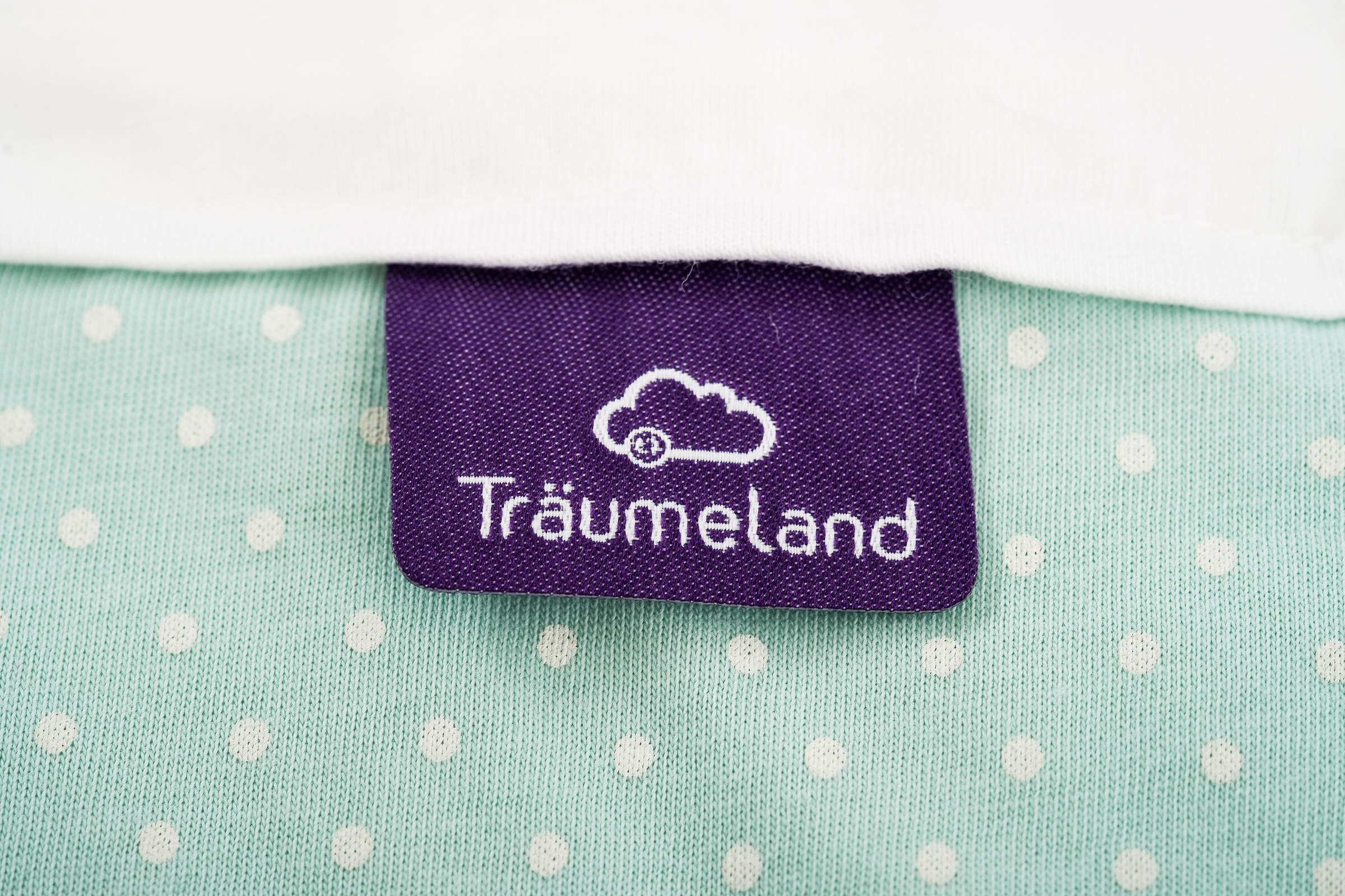 Träumeland Babyschlafsack »Außenschlafsack Pünktchen mint«, (1 tlg.)